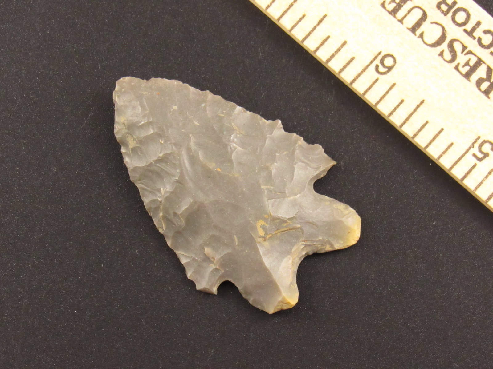 Beautiful Native American Bifurcated Flint Arrowhead (1 of 4)