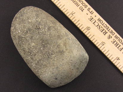 Beautiful Native American Indian Stone Celt: Very attractive Native American stone celt from an old estate in Richmond, Virginia.