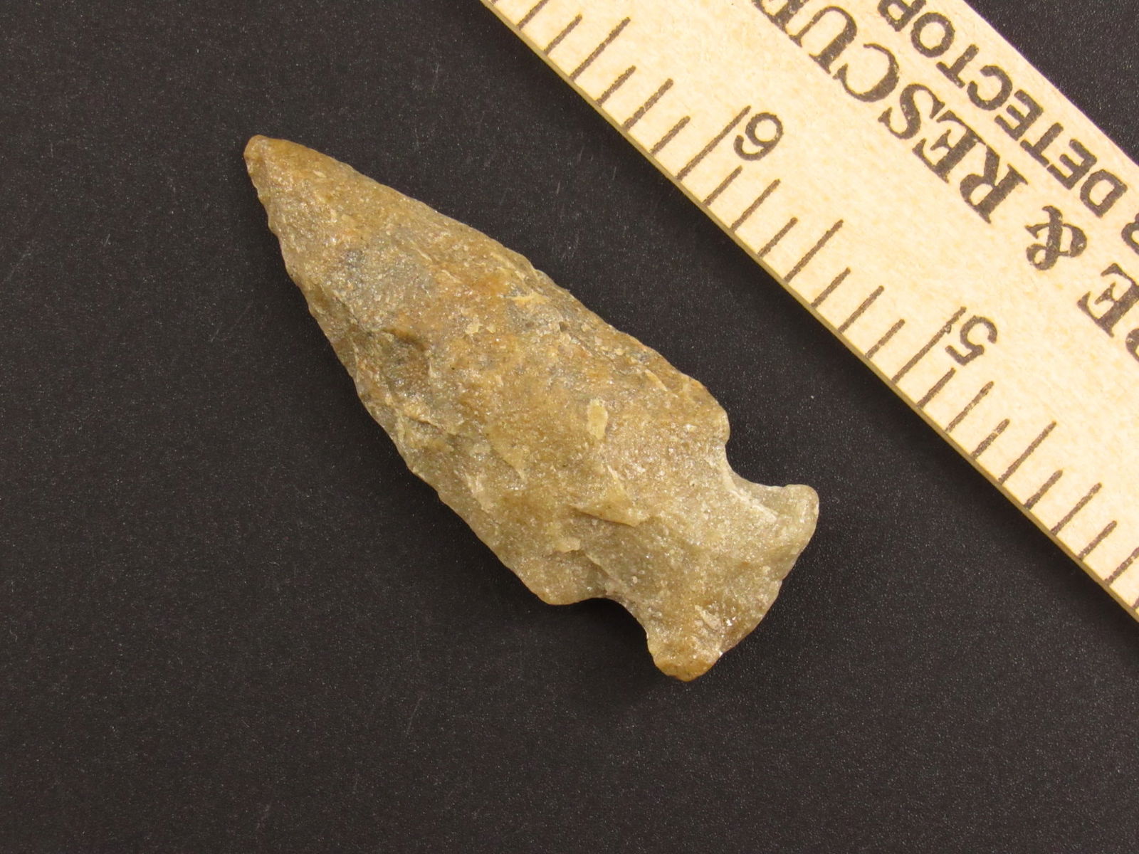 Nice Native American Notched Indian Stone Arrowhead (1 of 4)