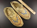 Vintage Native American Beaded Moccasins