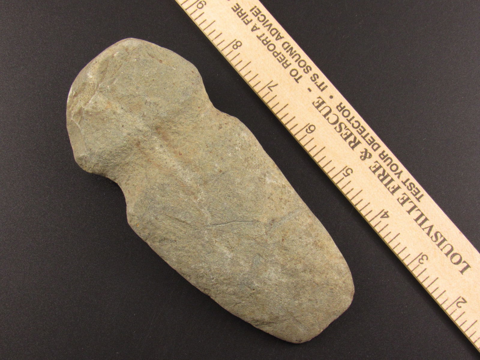 Beautiful and Large Native American Indian Grooved Stone Axe (1 of 7)