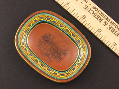 Wyatt Stratford - Shakespear's Birthplace Plate: This Wyatt Stratford - Shakespear's Birthplace plate was found with a group of Native American artifacts in a Kentucky estate collection. No additional information is known.