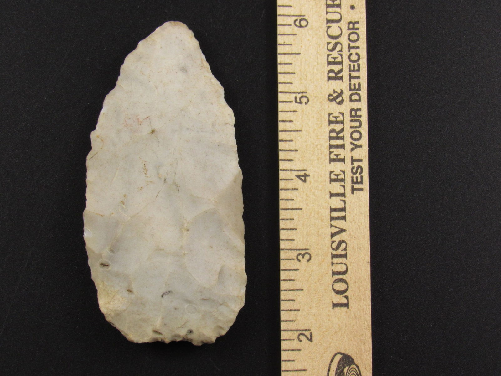 Nice Prehistoric Native American Indian Flint Blade Arrowhead (1 of 3)