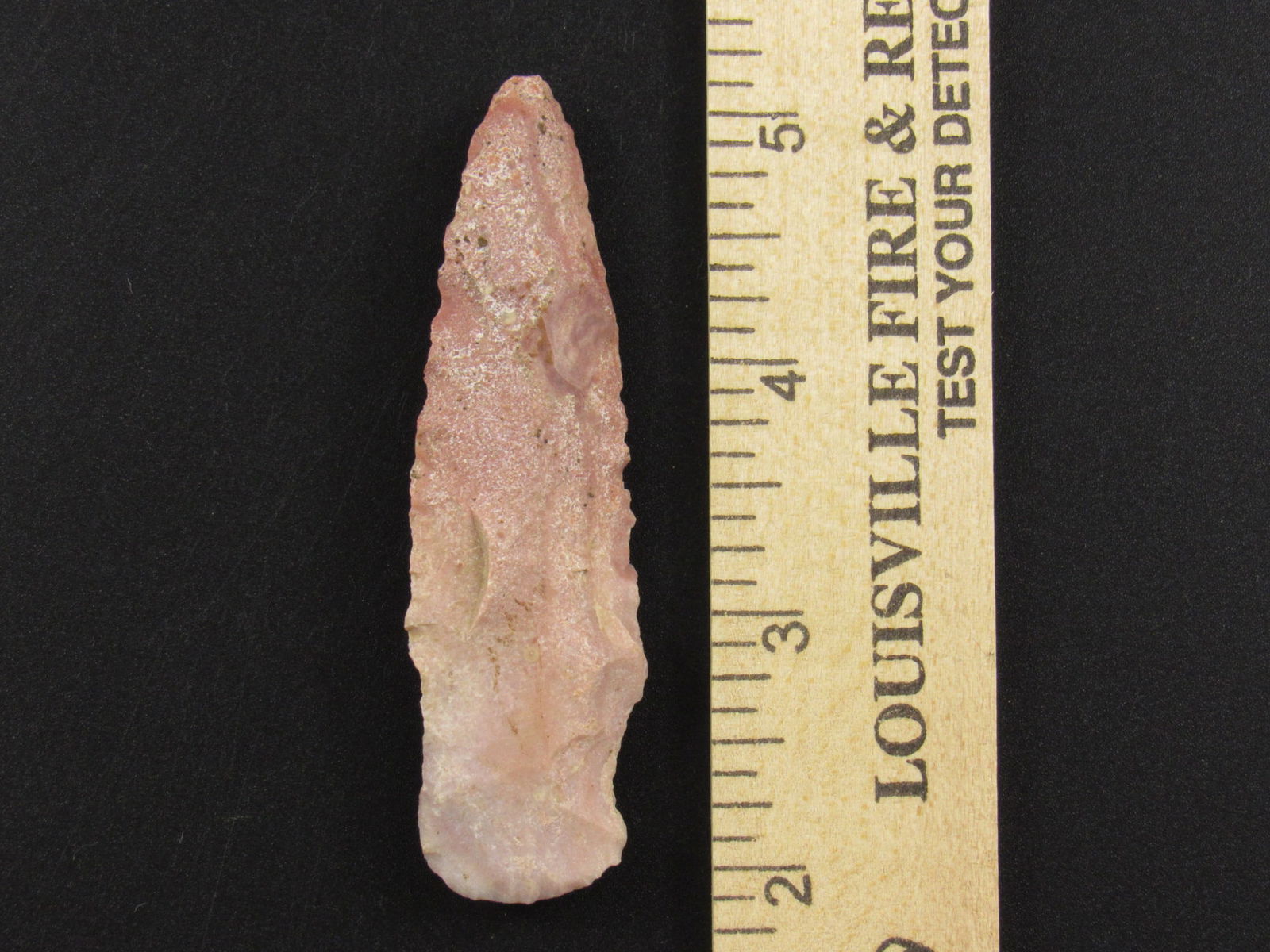 Nice Prehistoric Stemmed Indian Arrowhead (1 of 3)