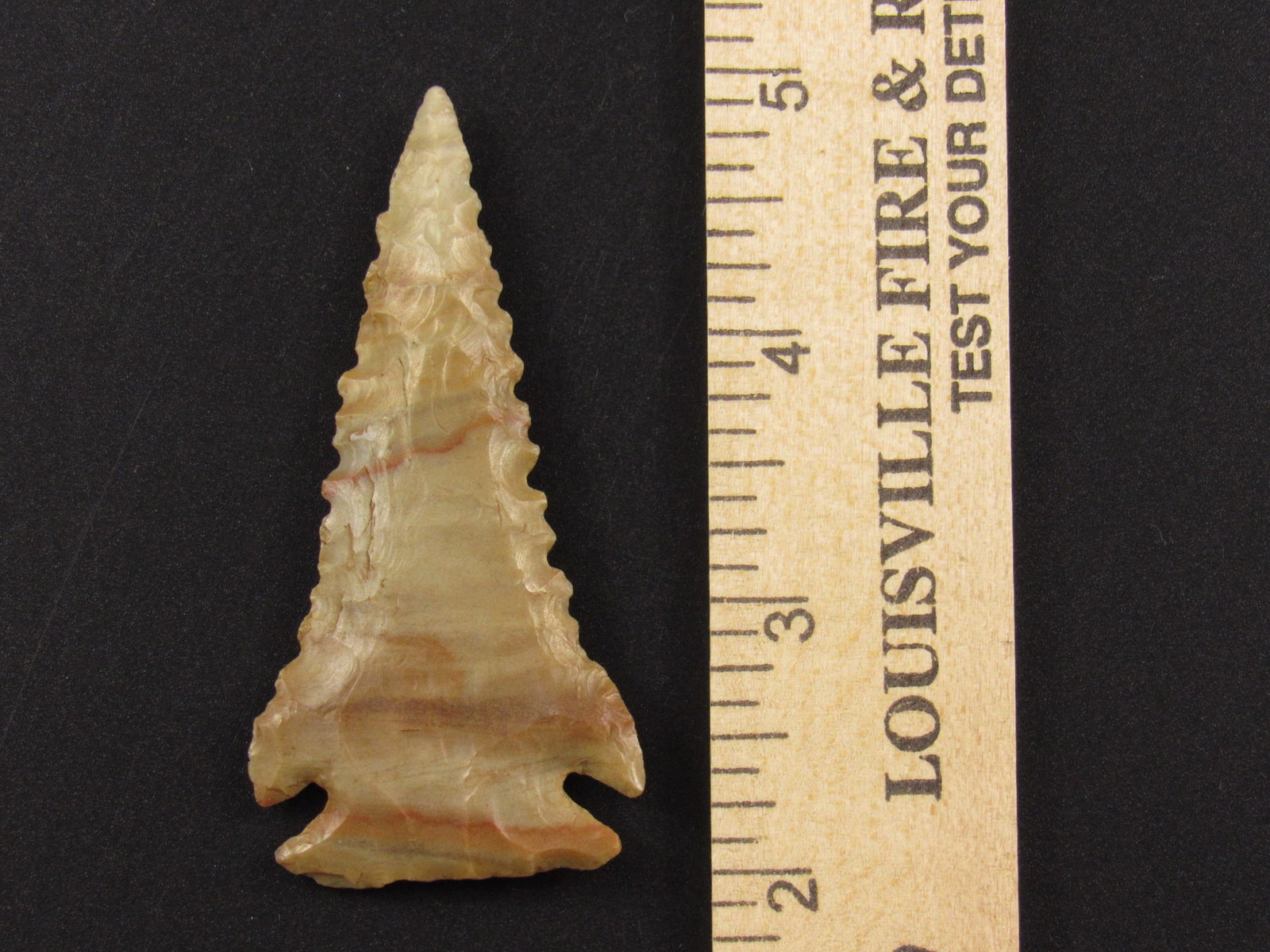 Very Nice and Colorful Native American Indian Flint Arrowhead (1 of 3)