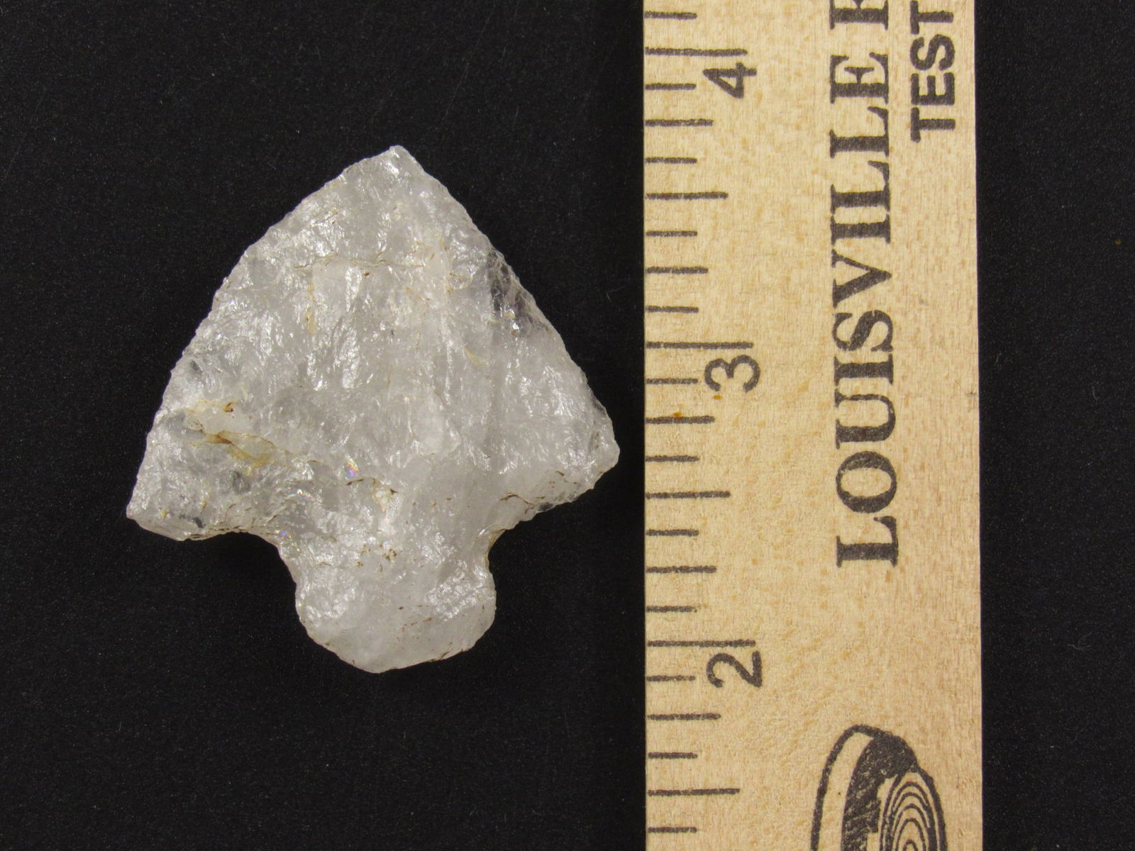 Beautiful Prehistoric Native American Indian Quartz Arrowhead (1 of 3)