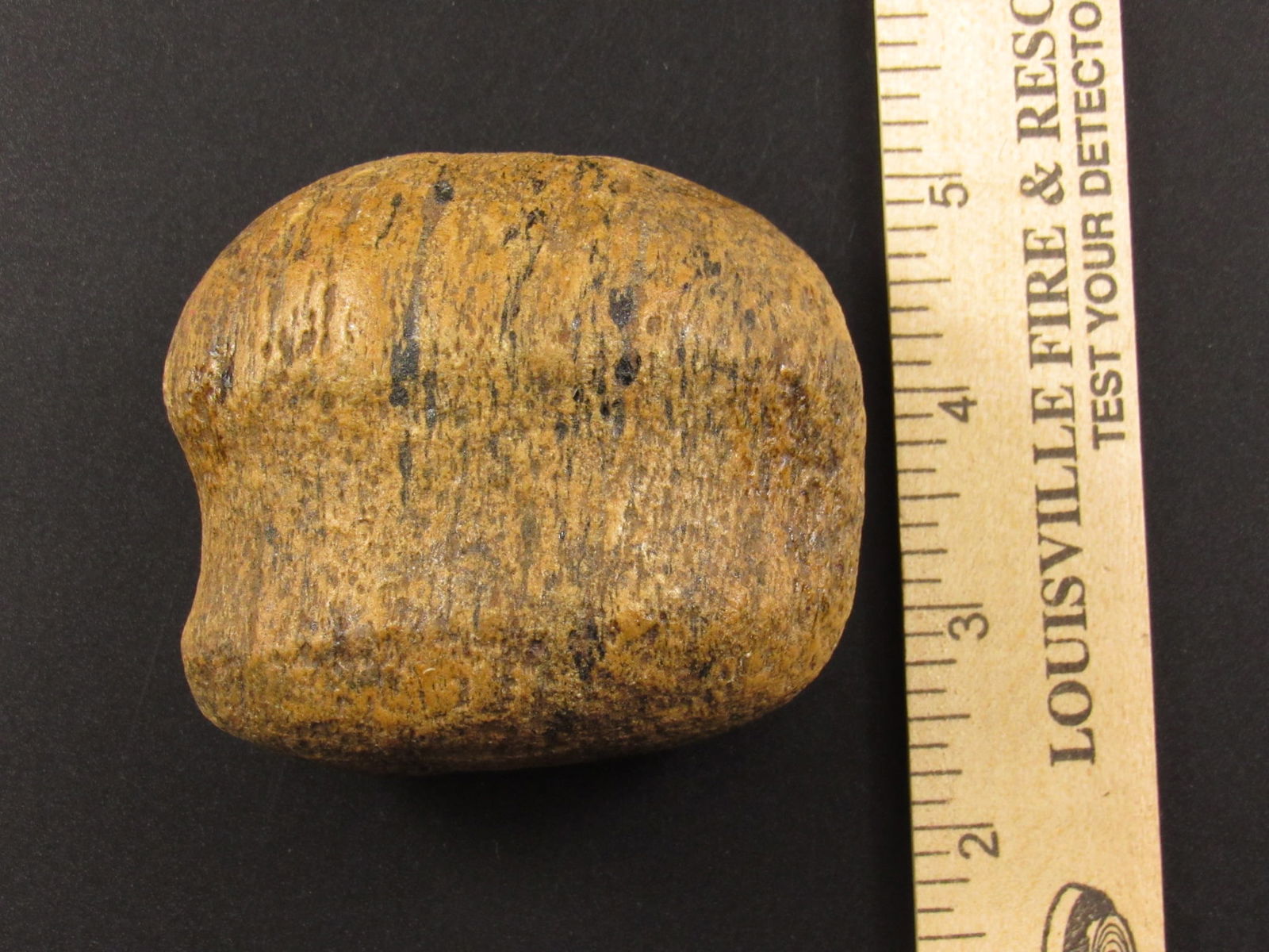 Beautiful Prehistoric Native American Grooved Stone Hammer (1 of 7)
