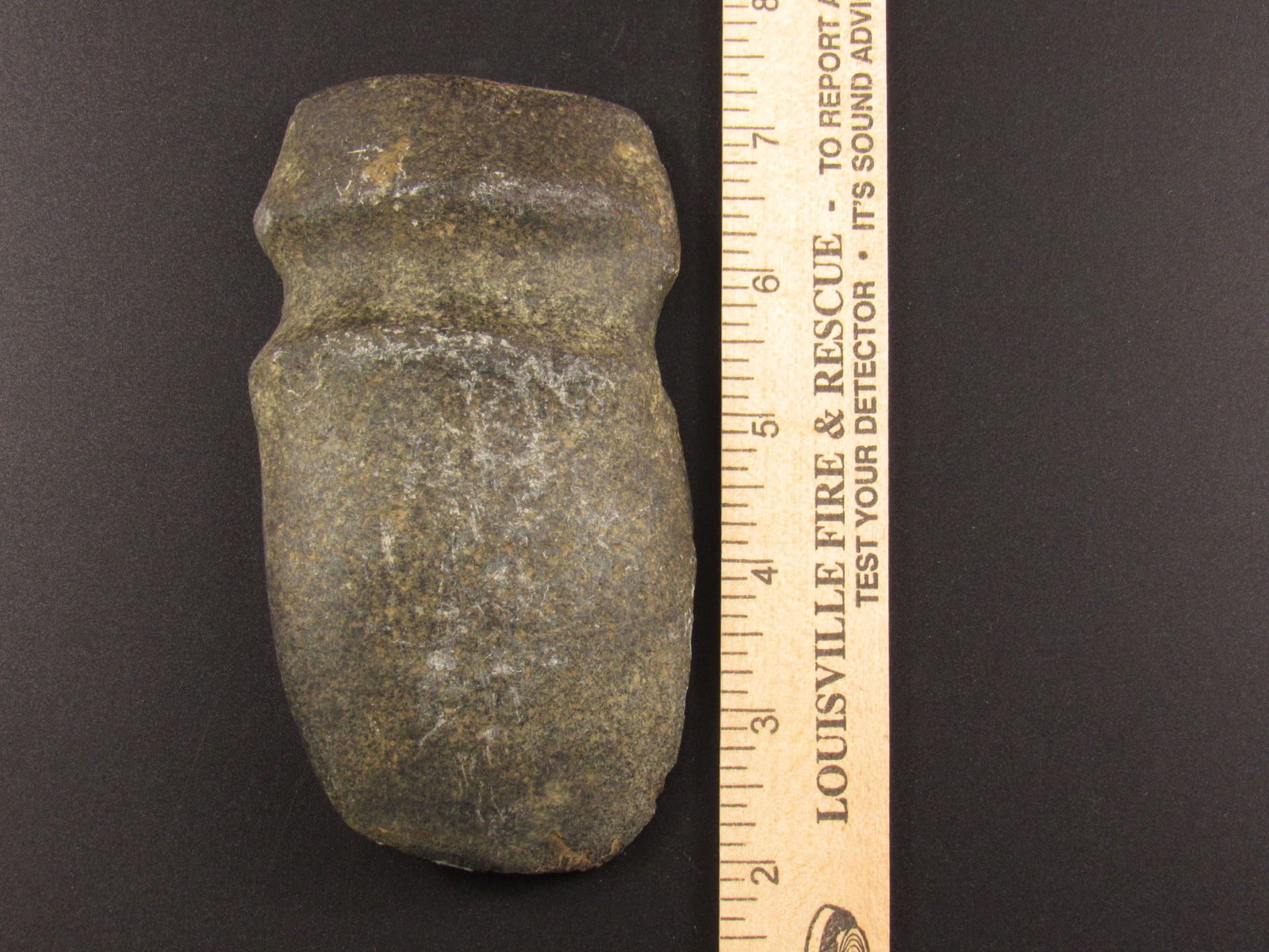 Prehistoric Native American Indian Grooved Stone Axe Head (1 of 9)