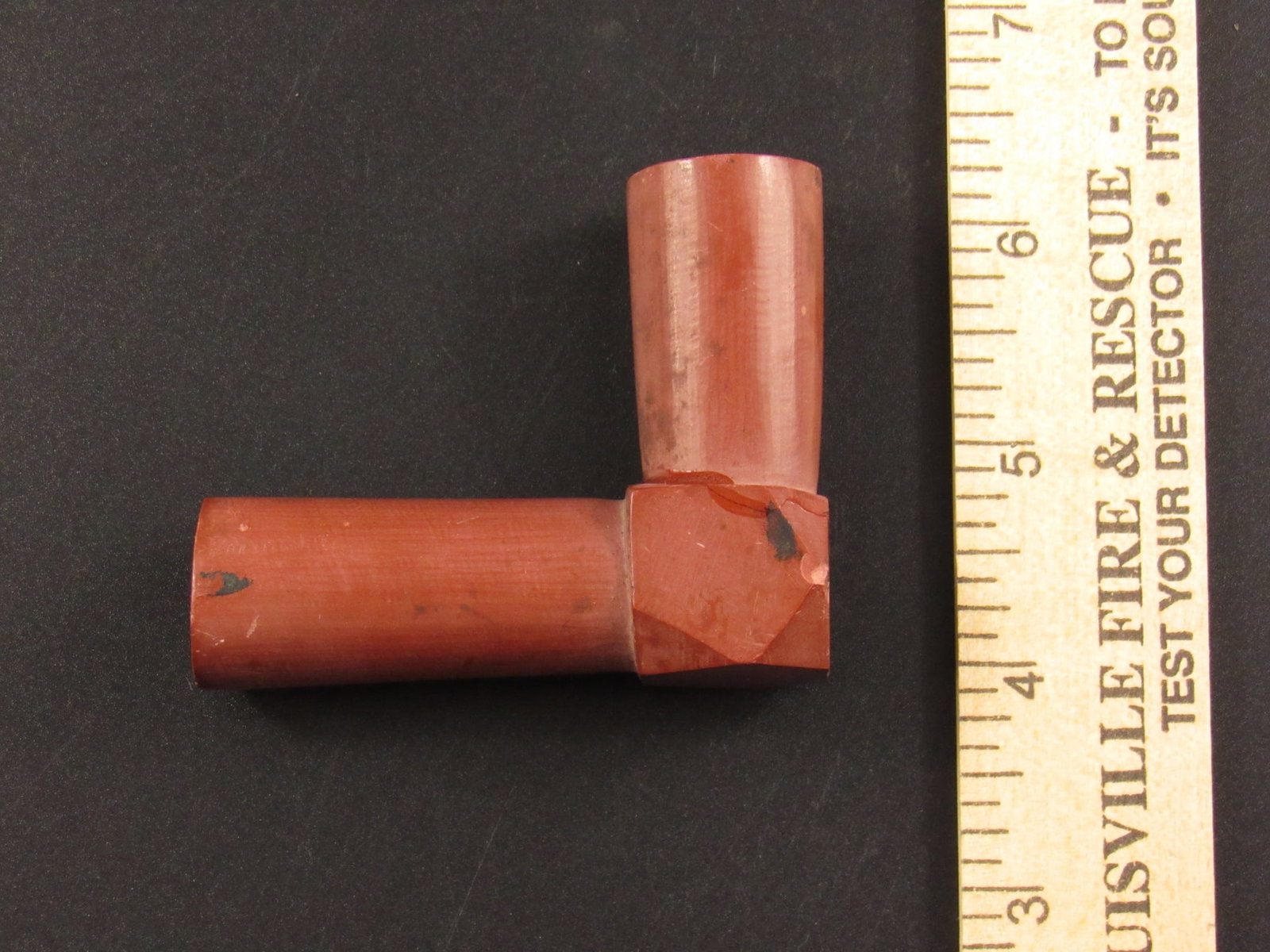 Beautiful Vintage Native American Catlinite Stone Pipe (1 of 5)