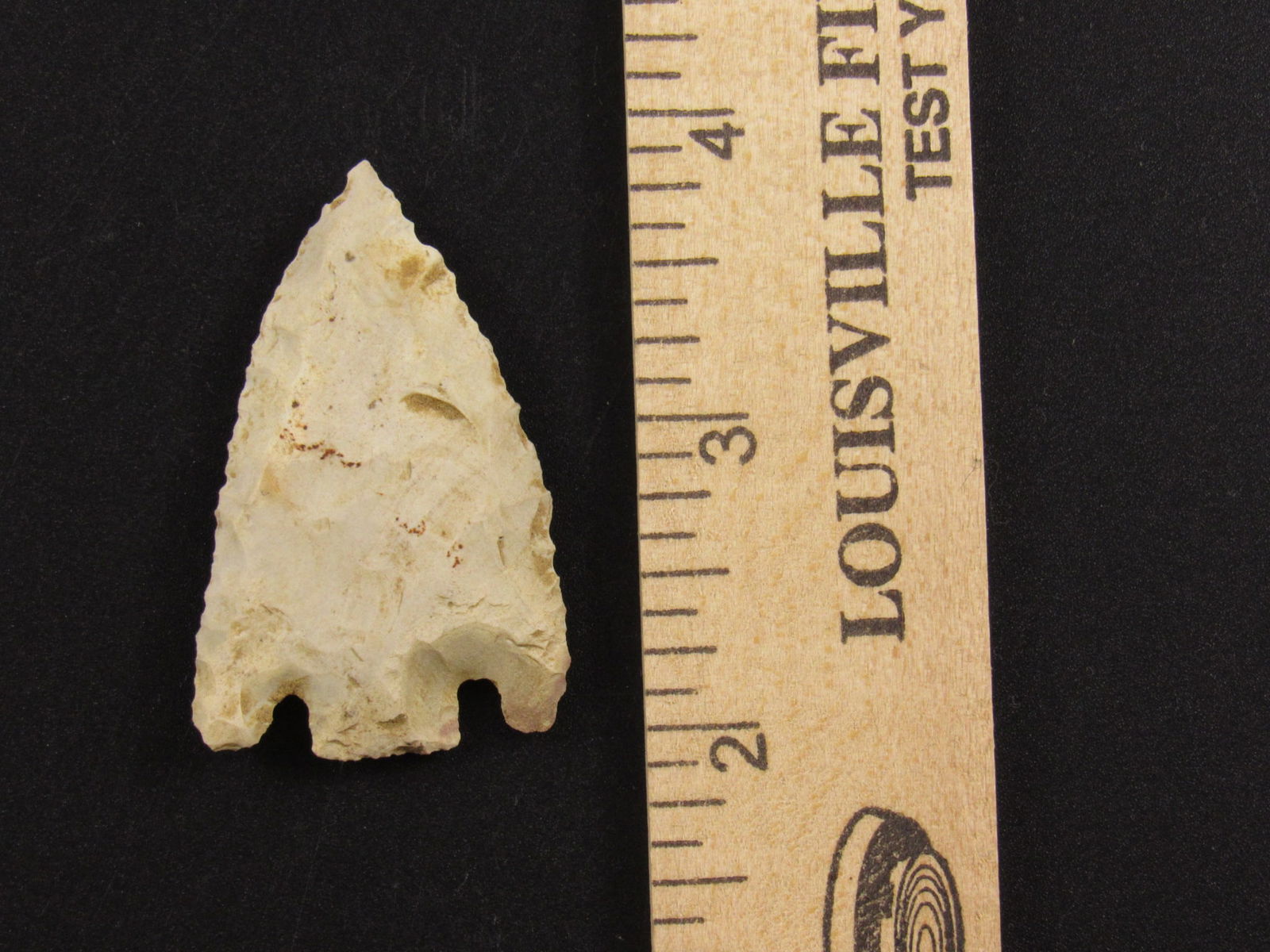 Very Nice Notched Native American Indian Flint Arrowhead (1 of 3)