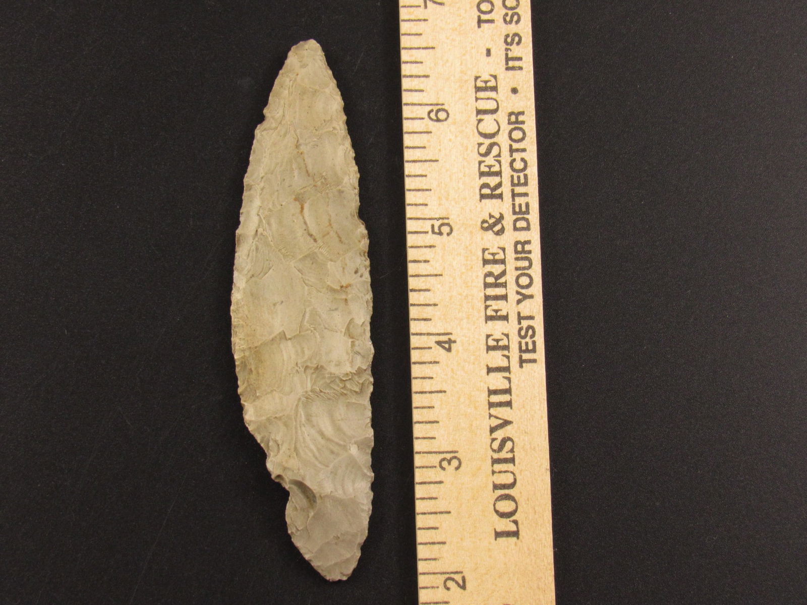 Nice Prehistoric Native American Indian Flint Knife Blade (1 of 3)