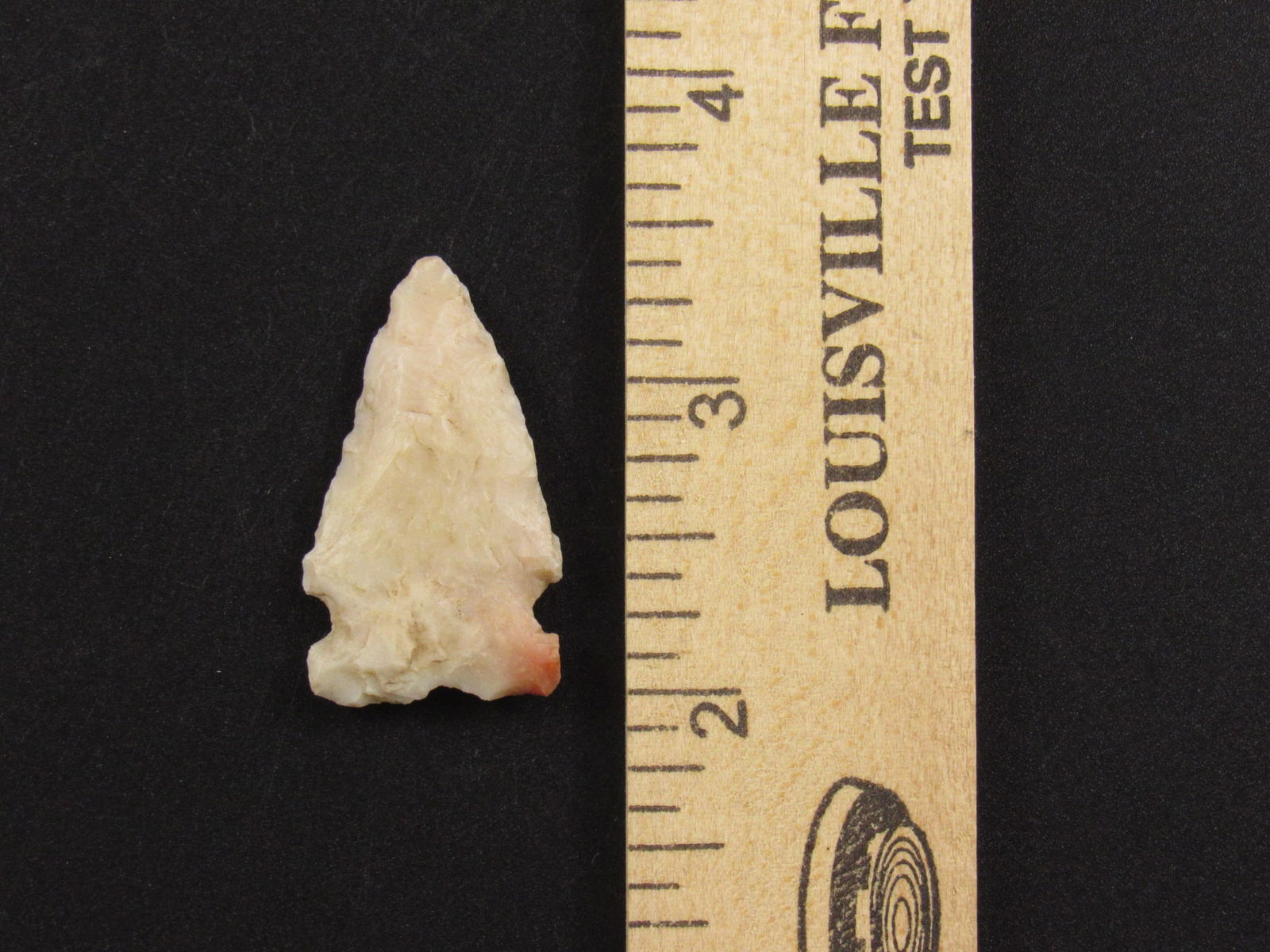 Nice Notched Prehistoric Native American Flint Arrowhead (1 of 3)