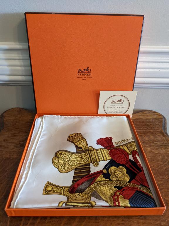 Designer Hermes Scarf (1 of 5)