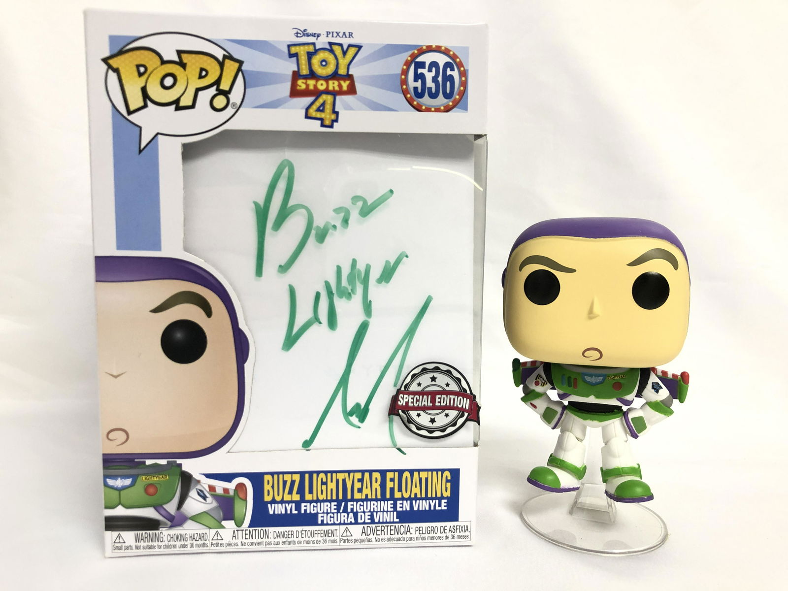 Autograph Signed Toy Story Funko Pop (1 of 1)
