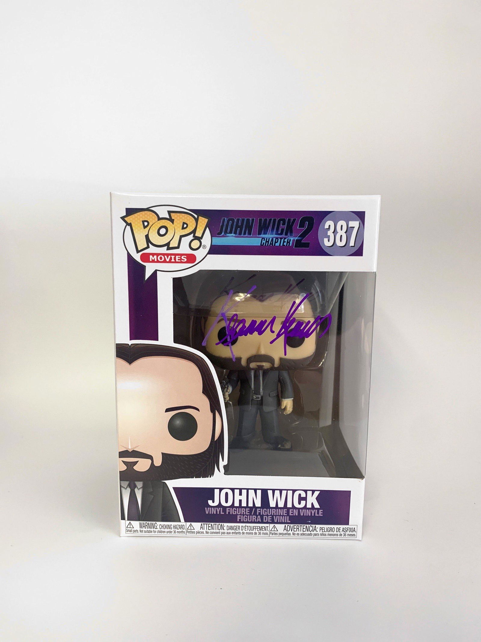 Autograph Signed John Wick Funko Pop (1 of 1)