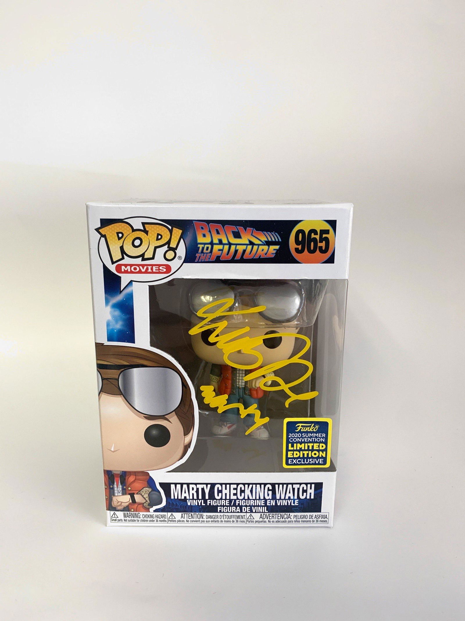 Autograph Signed Back to Future Funko Pop (1 of 1)