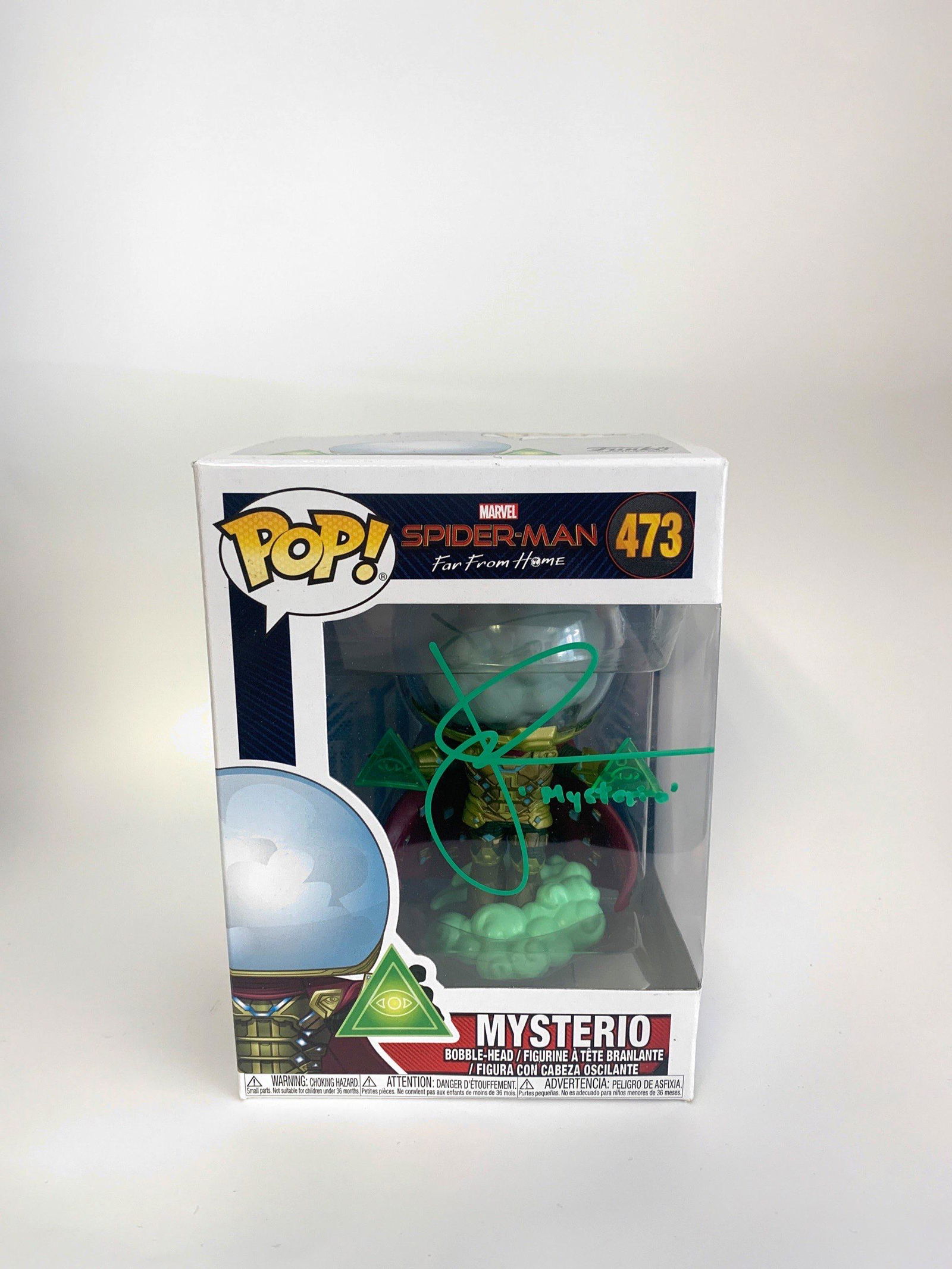 Autograph Signed Spiderman Funko Pop (1 of 1)