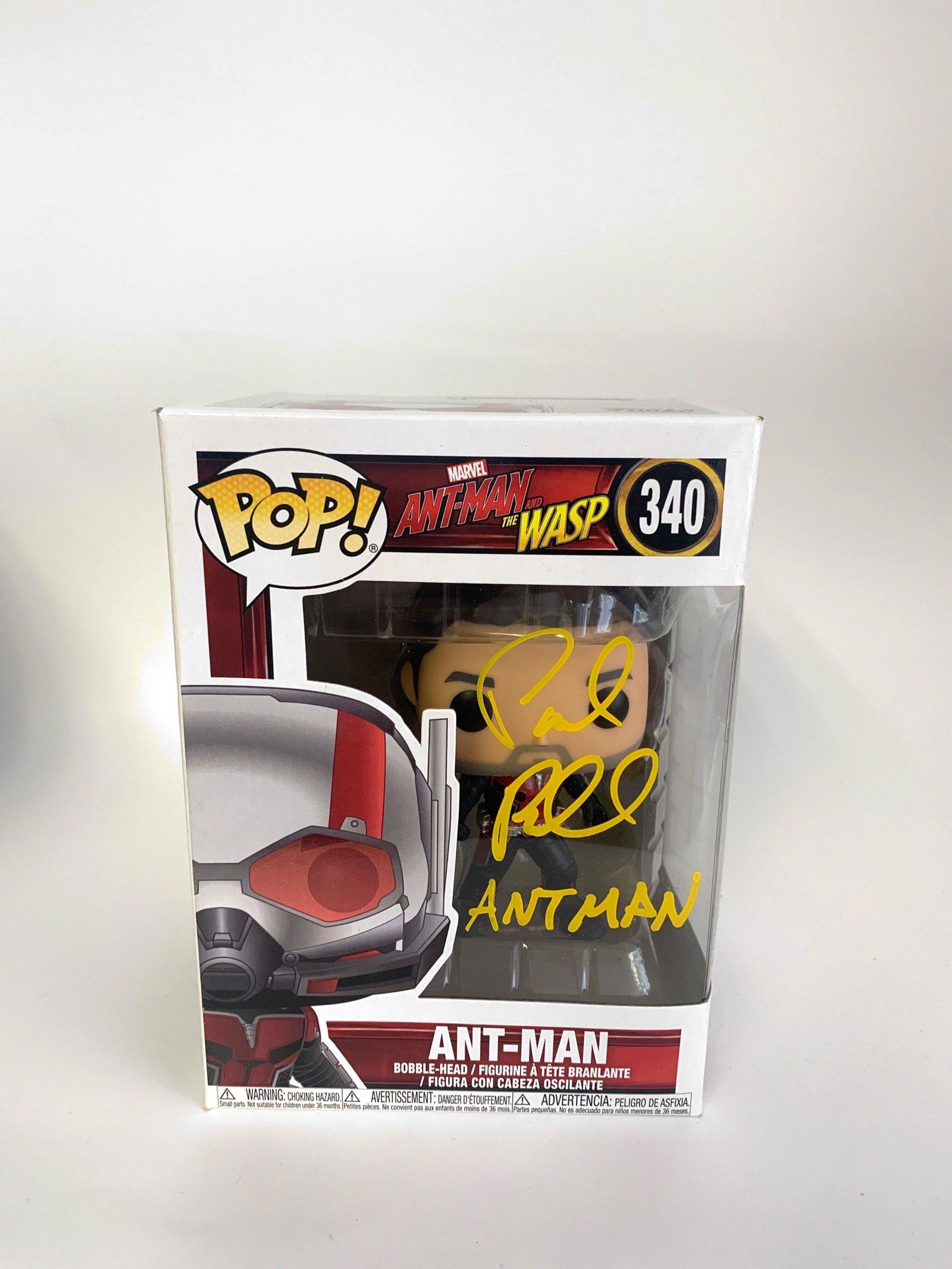Autograph Signed Antman Wasp Funko Pop (1 of 1)