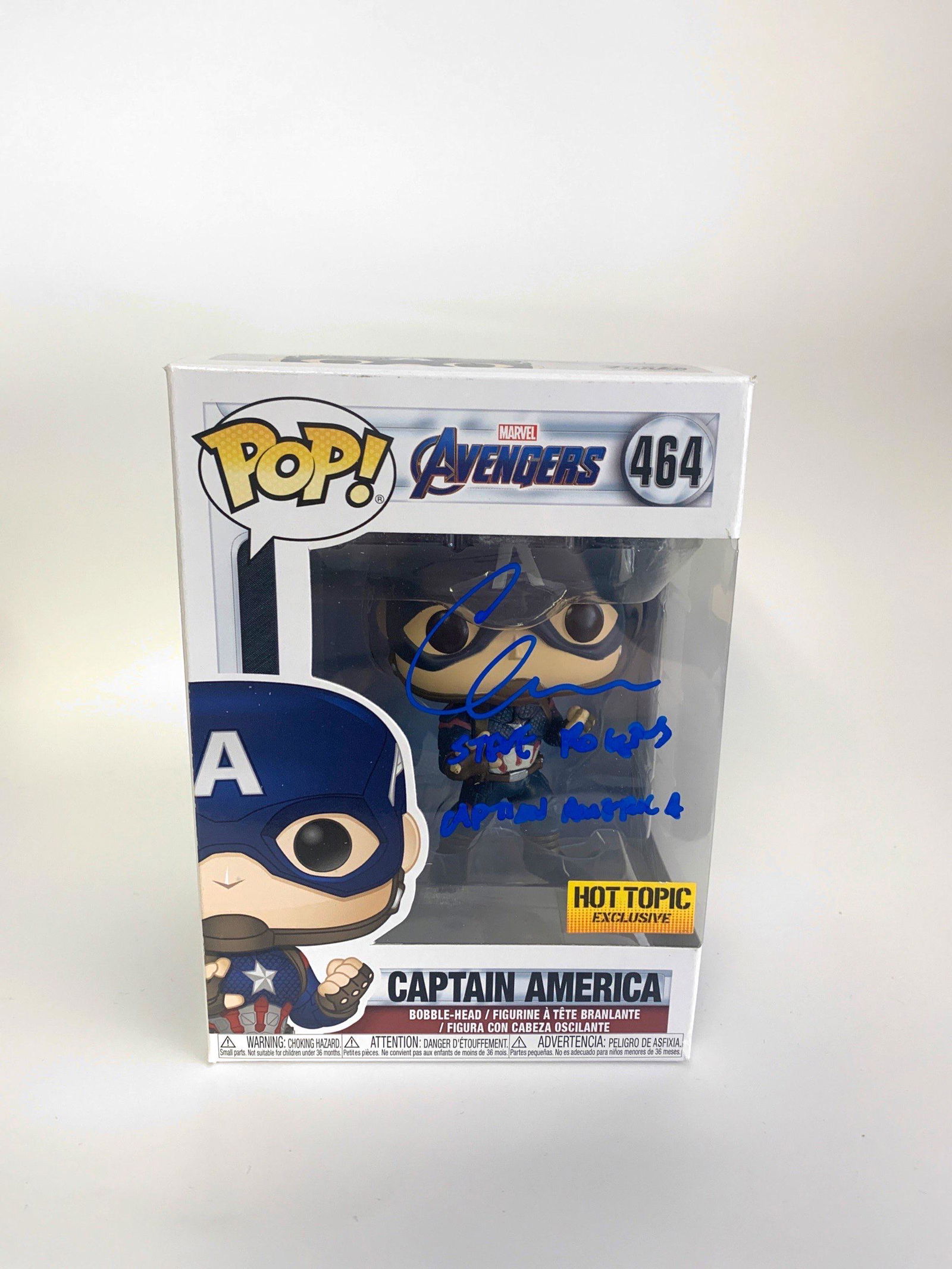 Autograph Signed Avengers Funko Pop (1 of 2)