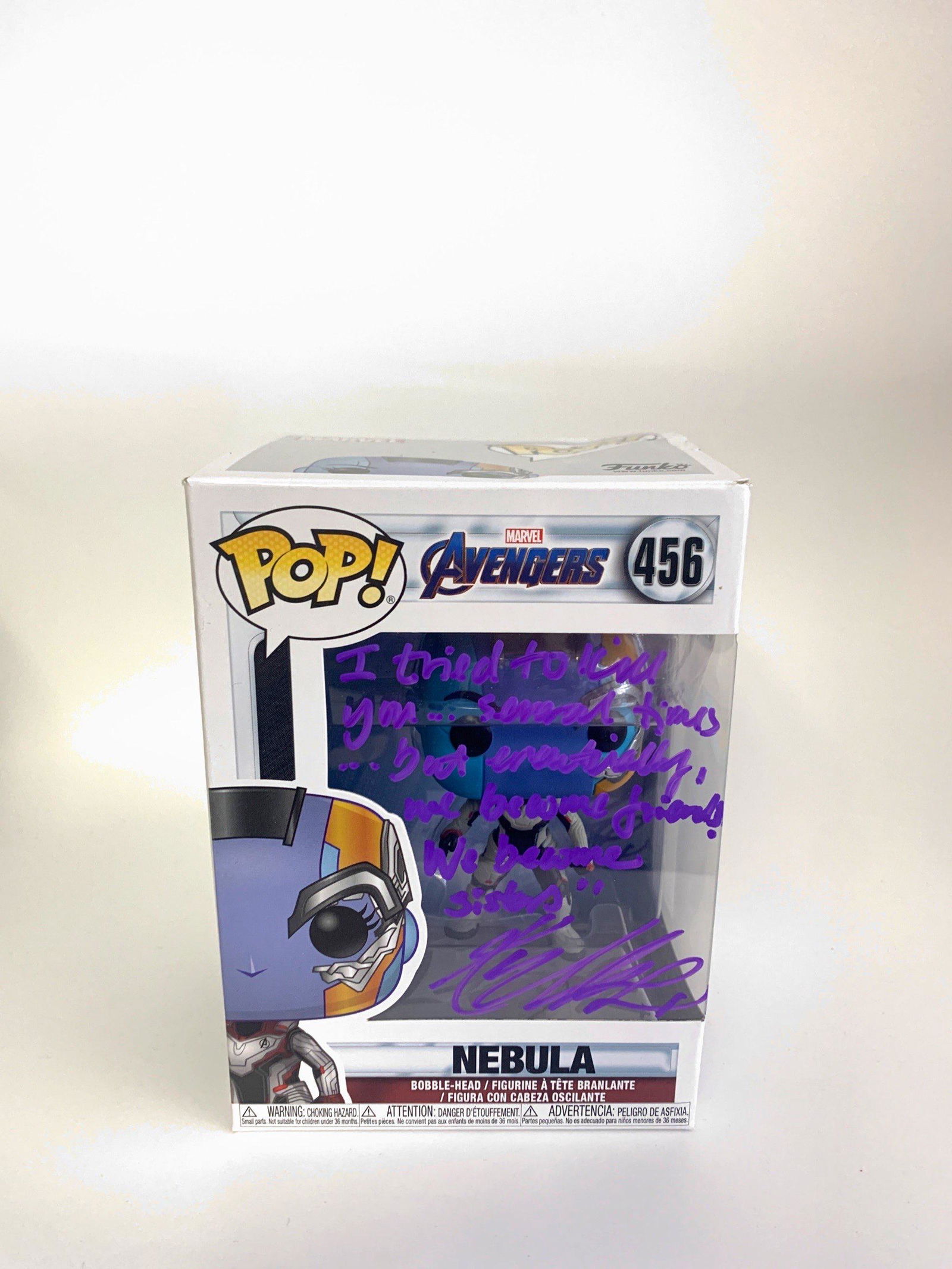 Autograph Signed Avengers Funko Pop (1 of 2)