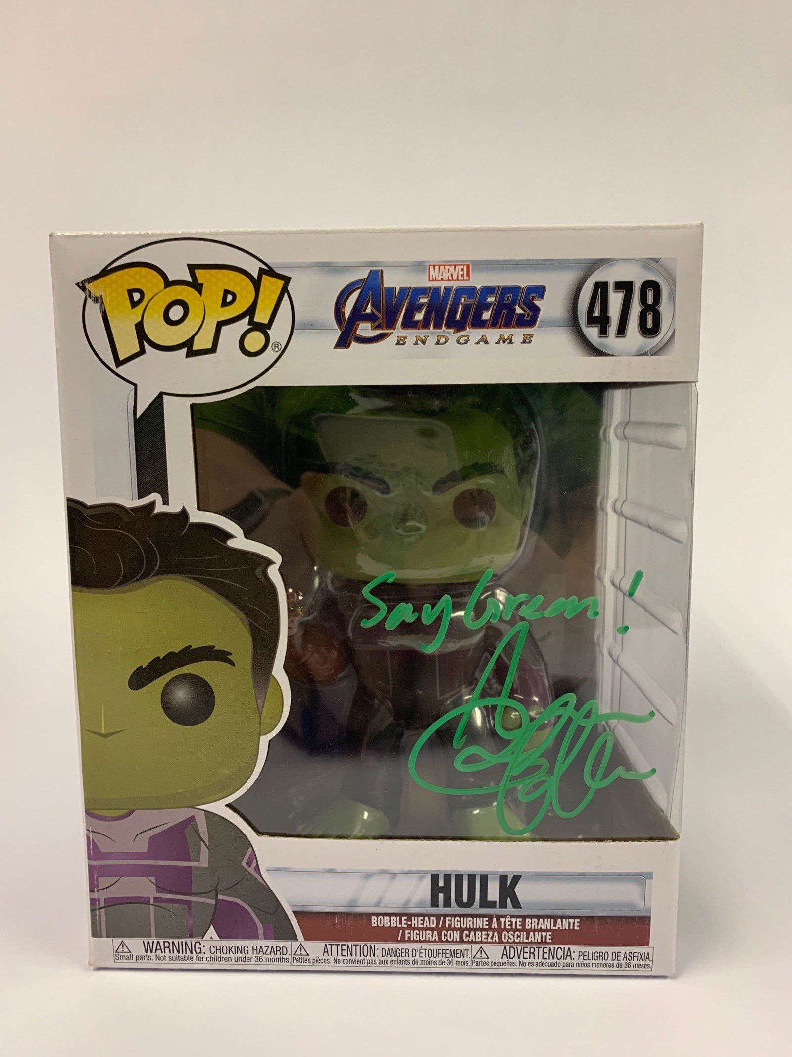 Autograph Signed Avenger Funko Pop (1 of 1)