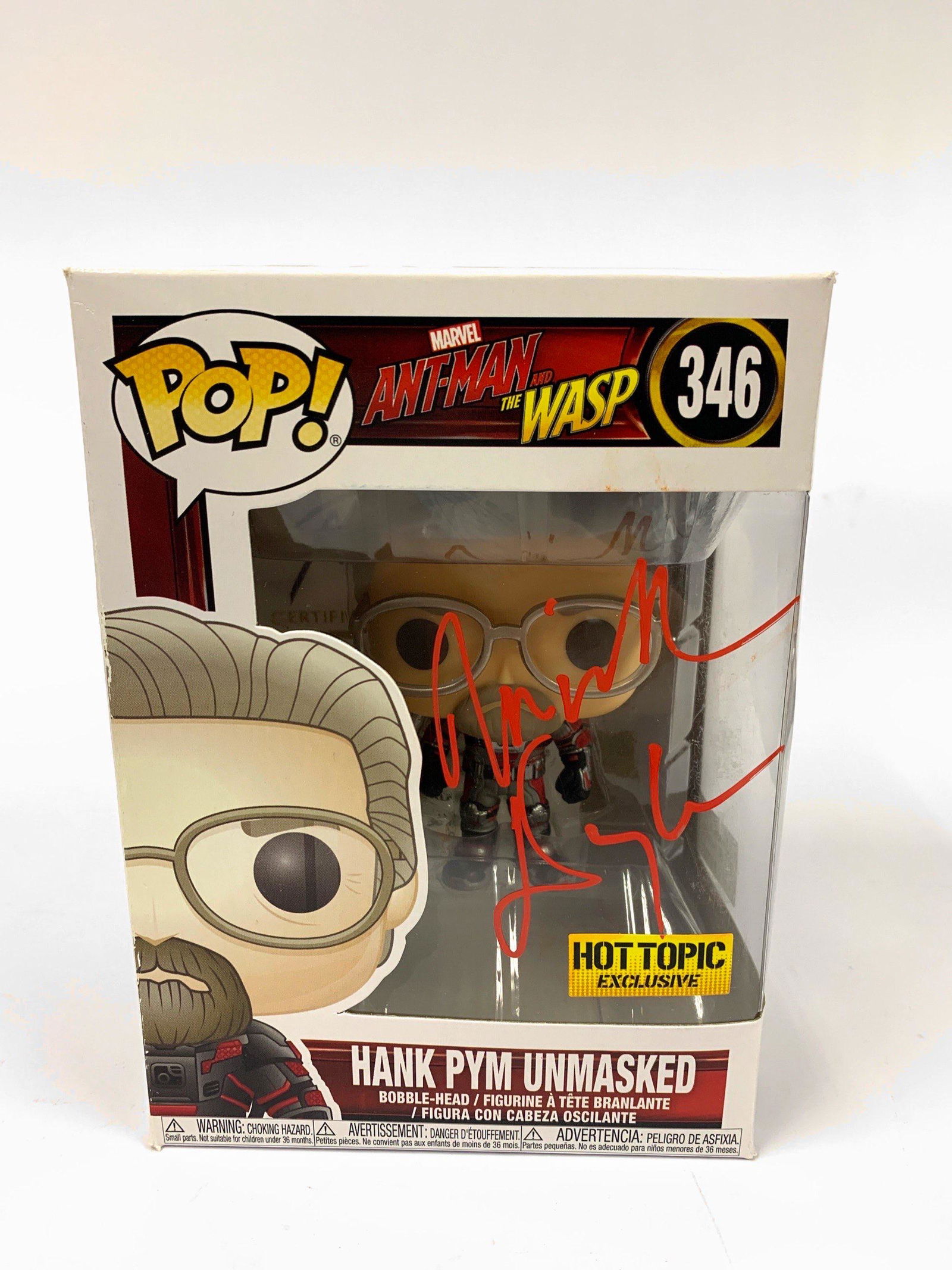 Autograph Signed Antman Funko Pop (1 of 1)
