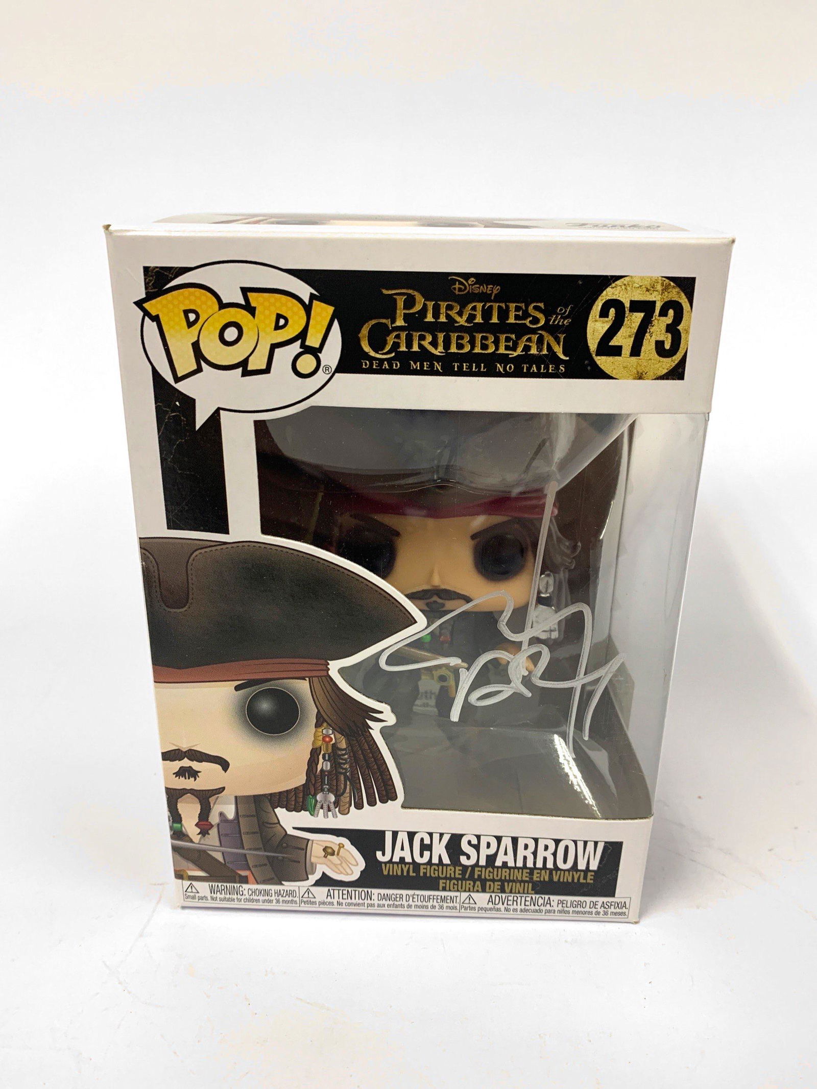 Autograph Signed Carribean Funko Pop (1 of 1)