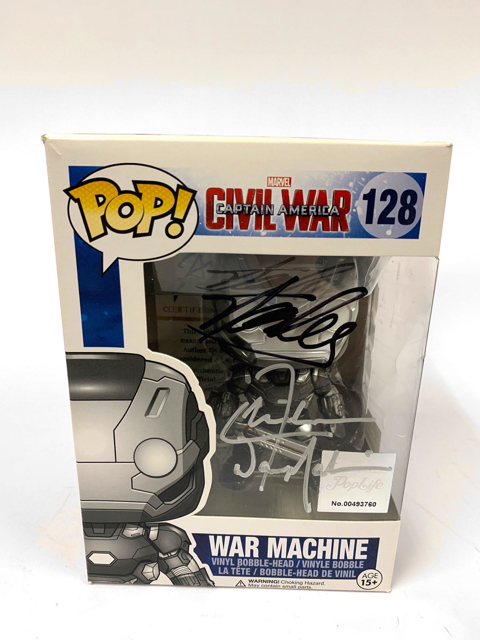 Autograph Signed Civil War Funko Pop (1 of 1)
