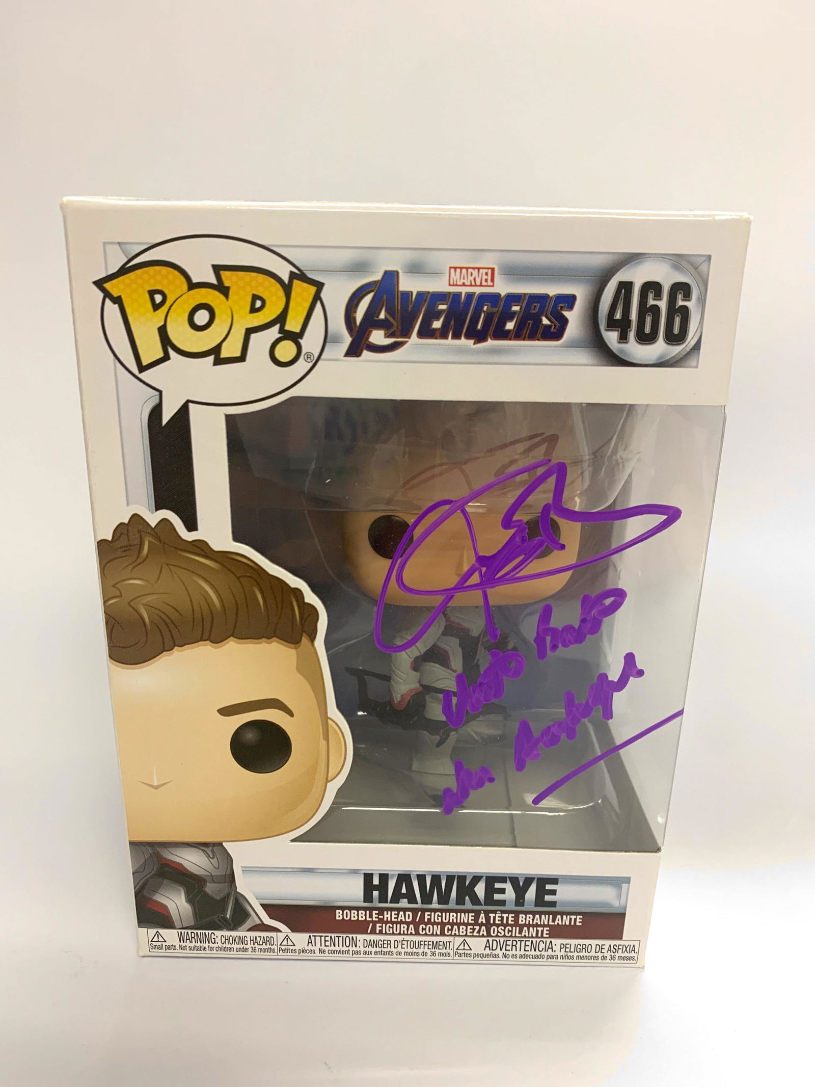 Autograph Signed Avengers Funko Pop (1 of 2)