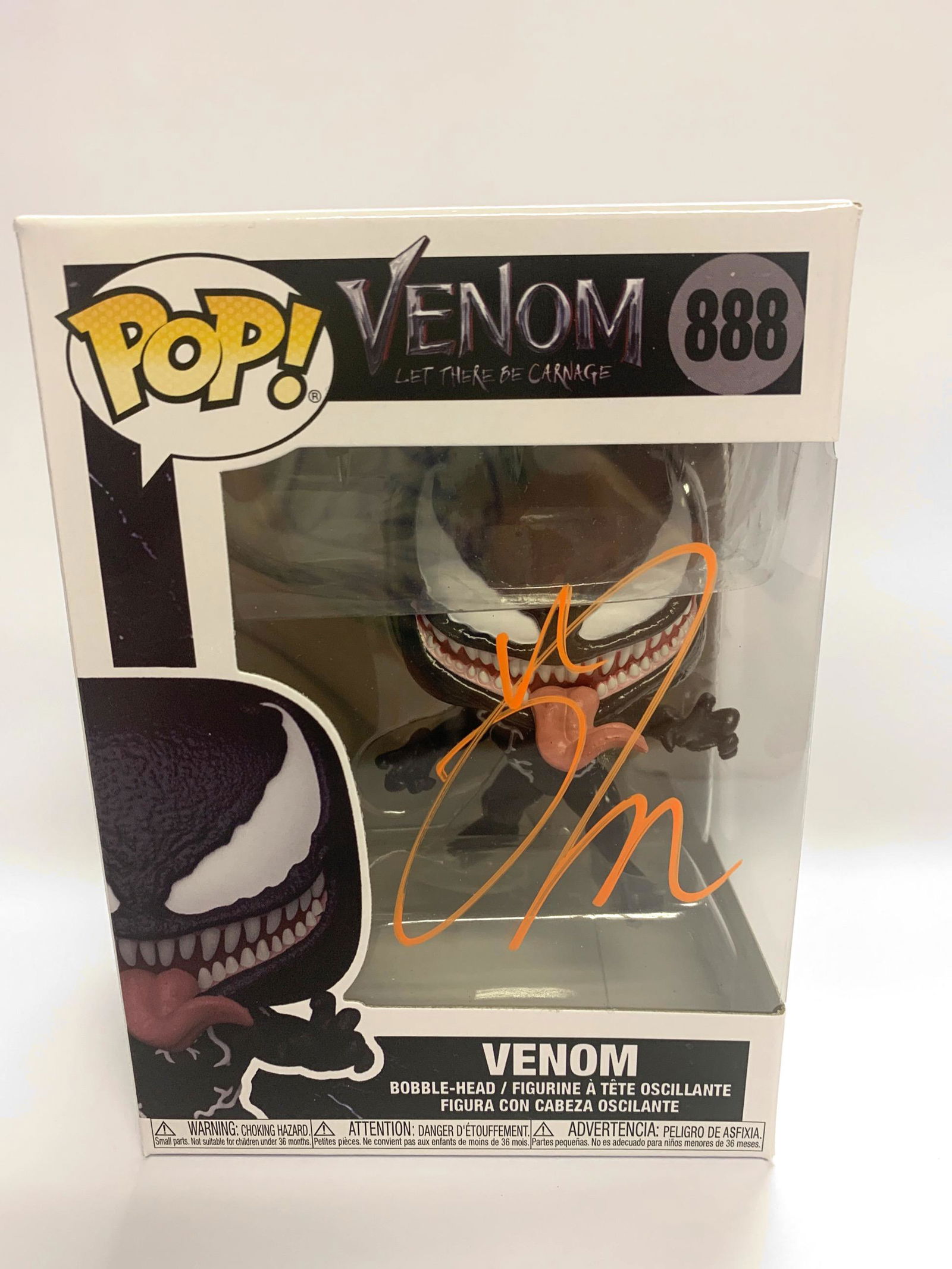 Autograph Signed Venom Funko Pop (1 of 2)