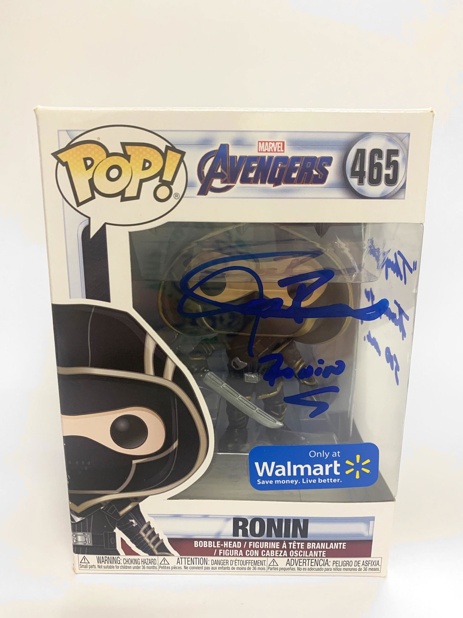 Autograph Signed Avengers Funko Pop (1 of 3)