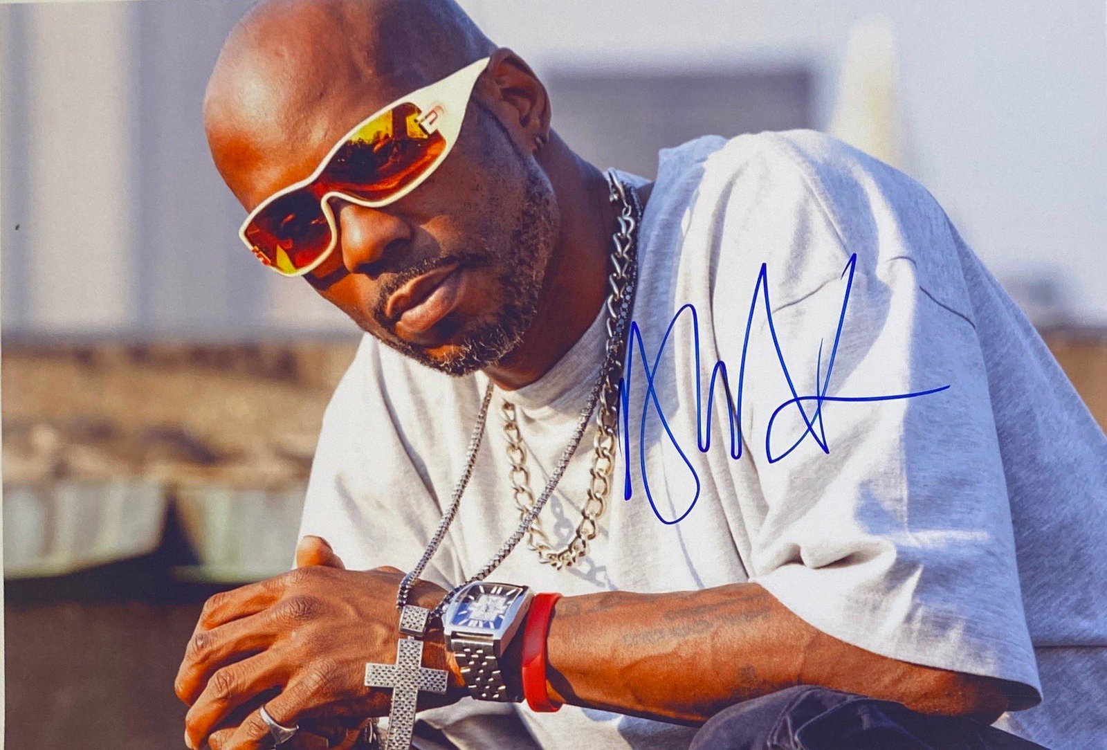Autograph Signed DMX Photo: Category: Autograph CollectiblesAutograph: DMX Excellent ConditionDetails are as shown in the photos