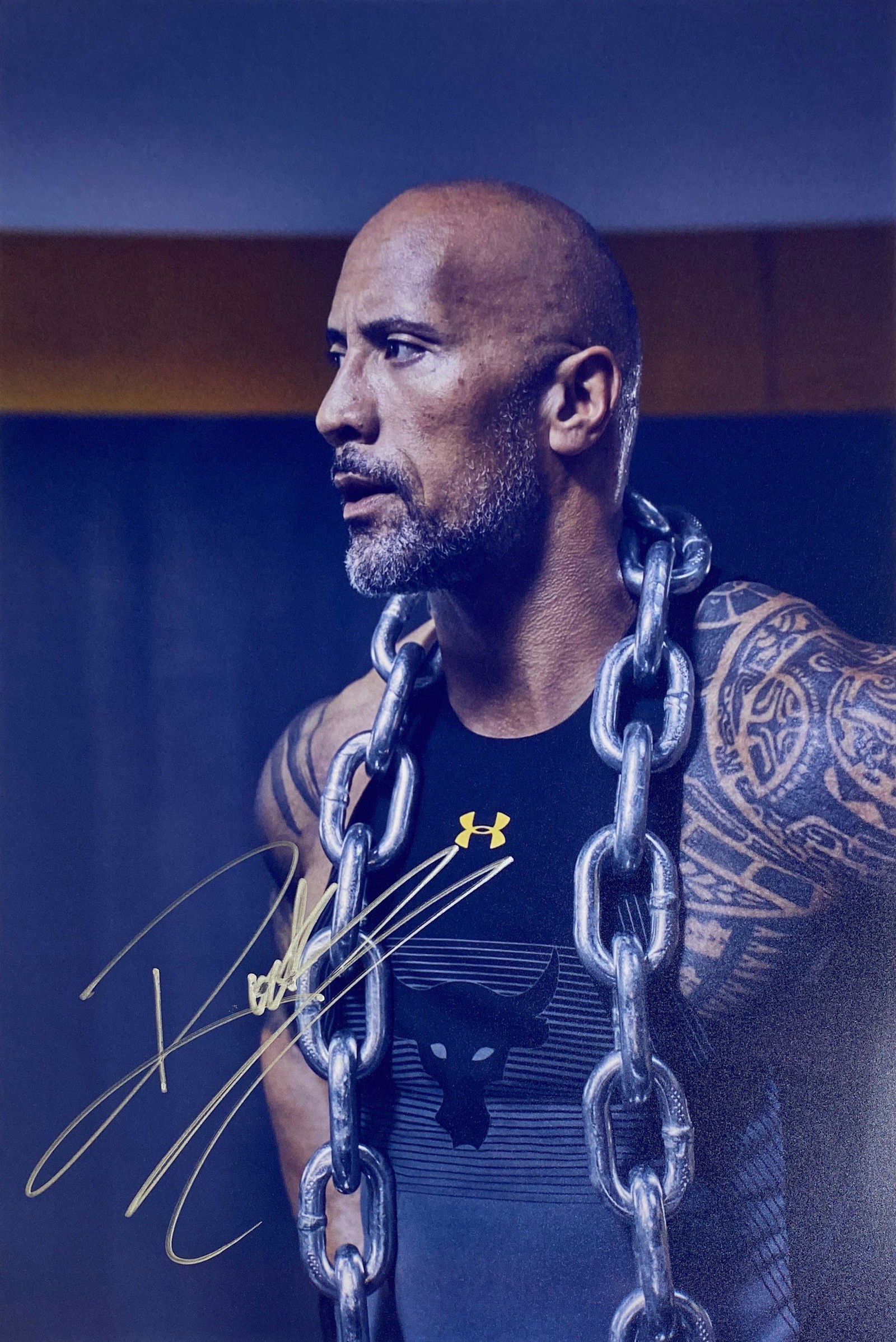 Autograph Signed  Dwayne Johnson Photo (1 of 1)