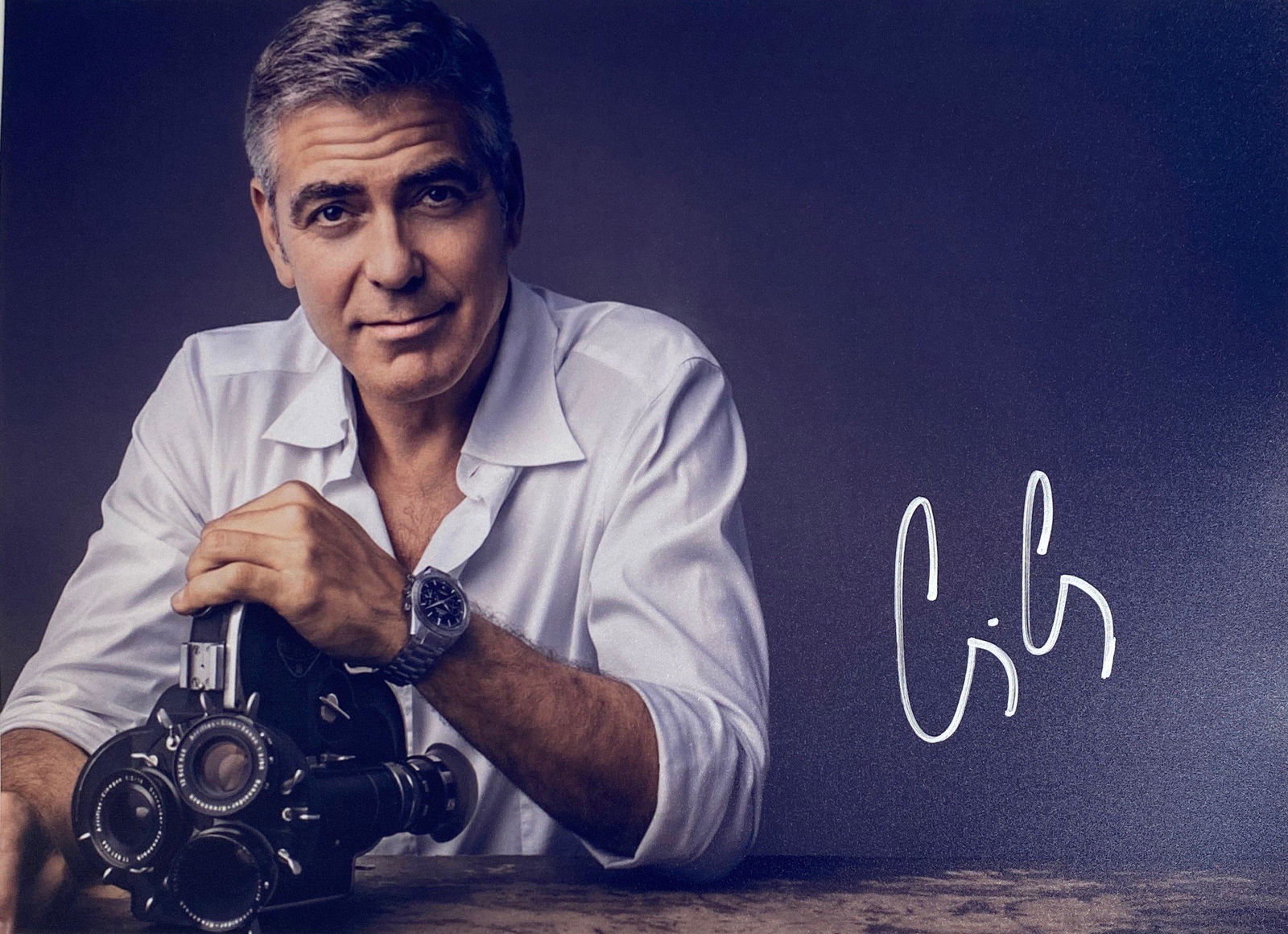 Autograph Signed  George Clooney Photo (1 of 1)
