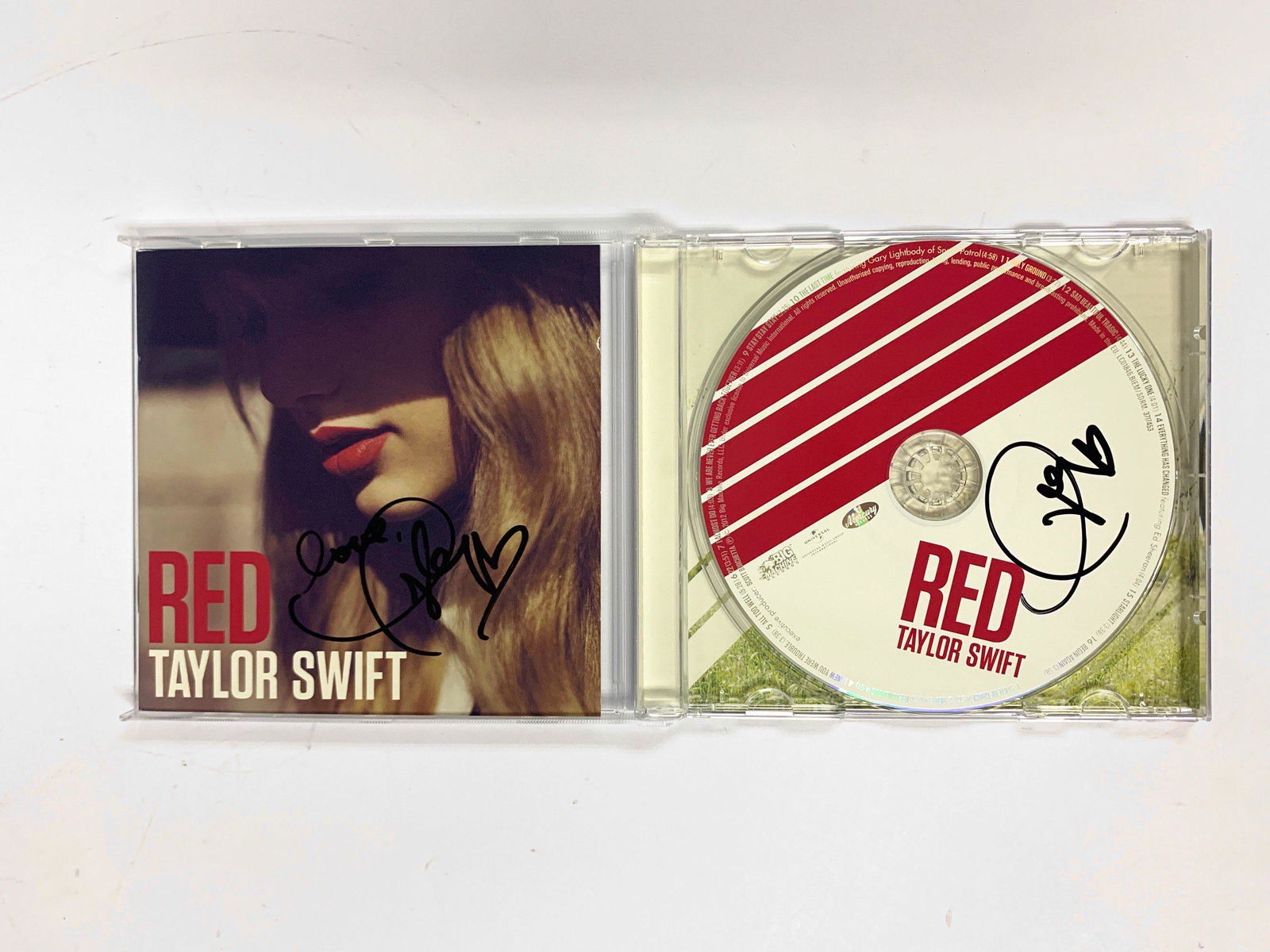 Autograph Signed Red CD Album (1 of 1)