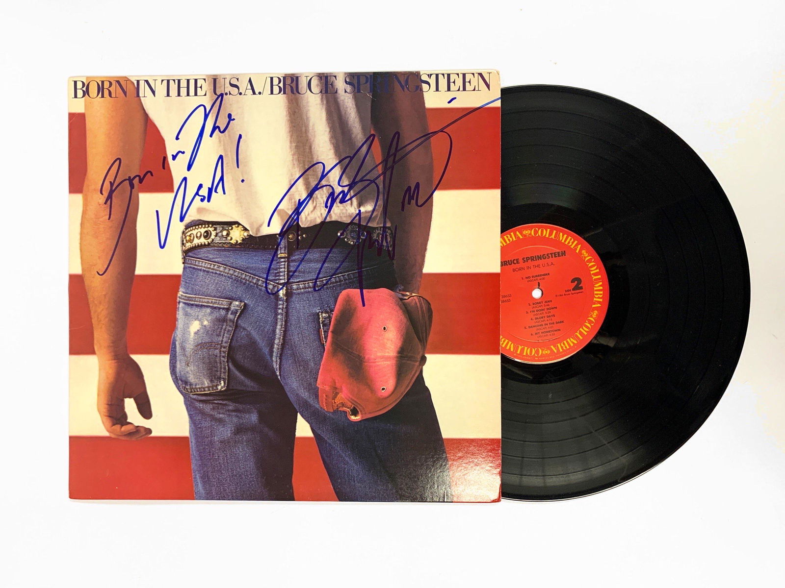 Autograph Signed Born in USA Vinyl (1 of 1)