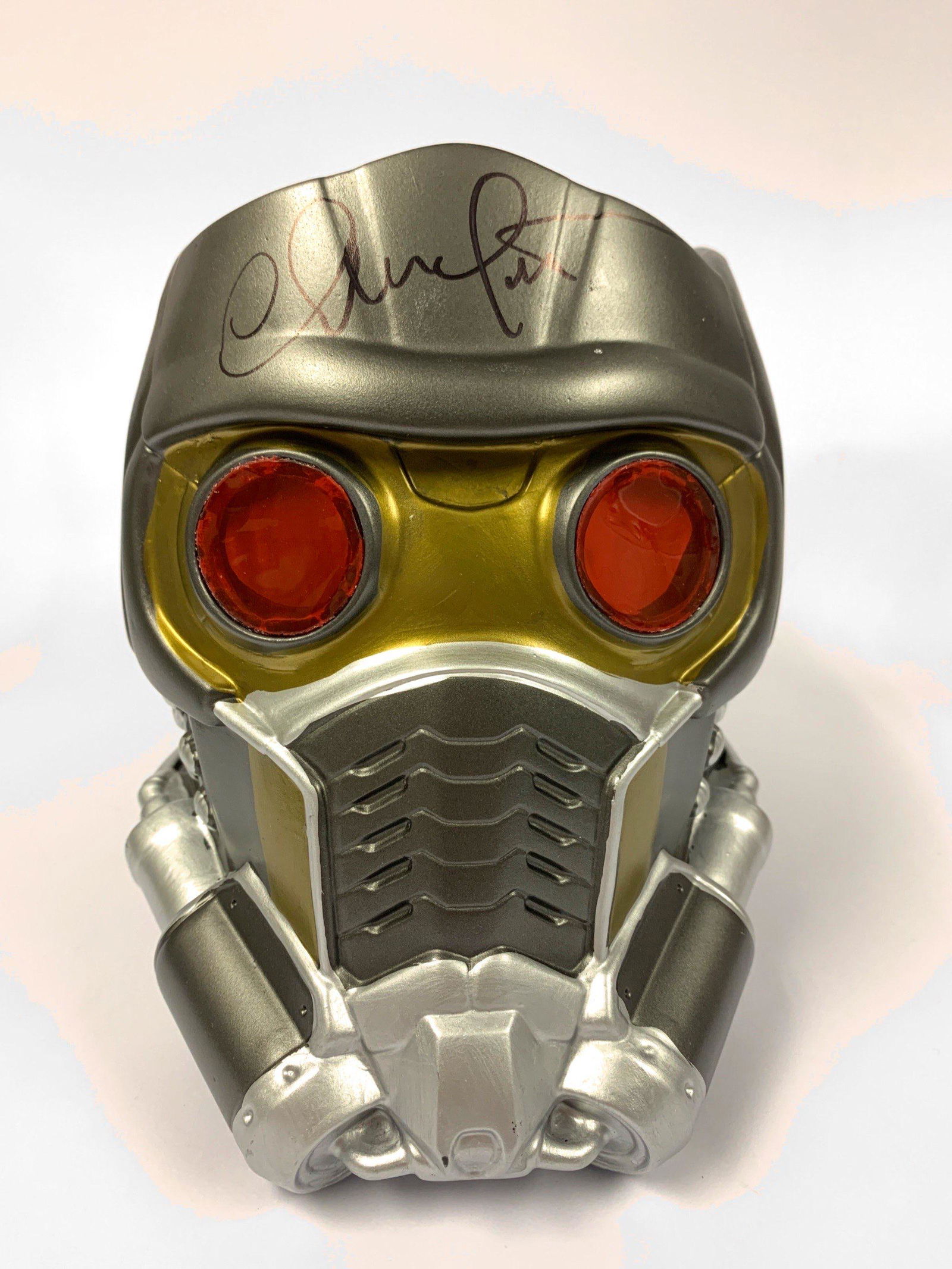 Autograph Signed Star Lord Helmet (1 of 3)