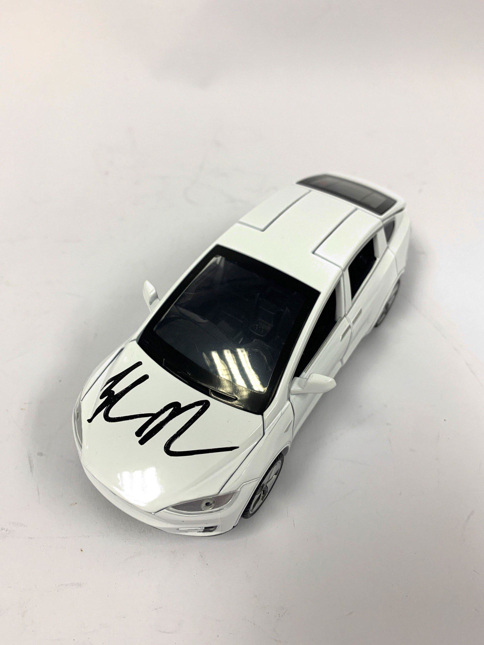 Autograph Signed Elon Musk Toy Car (1 of 2)