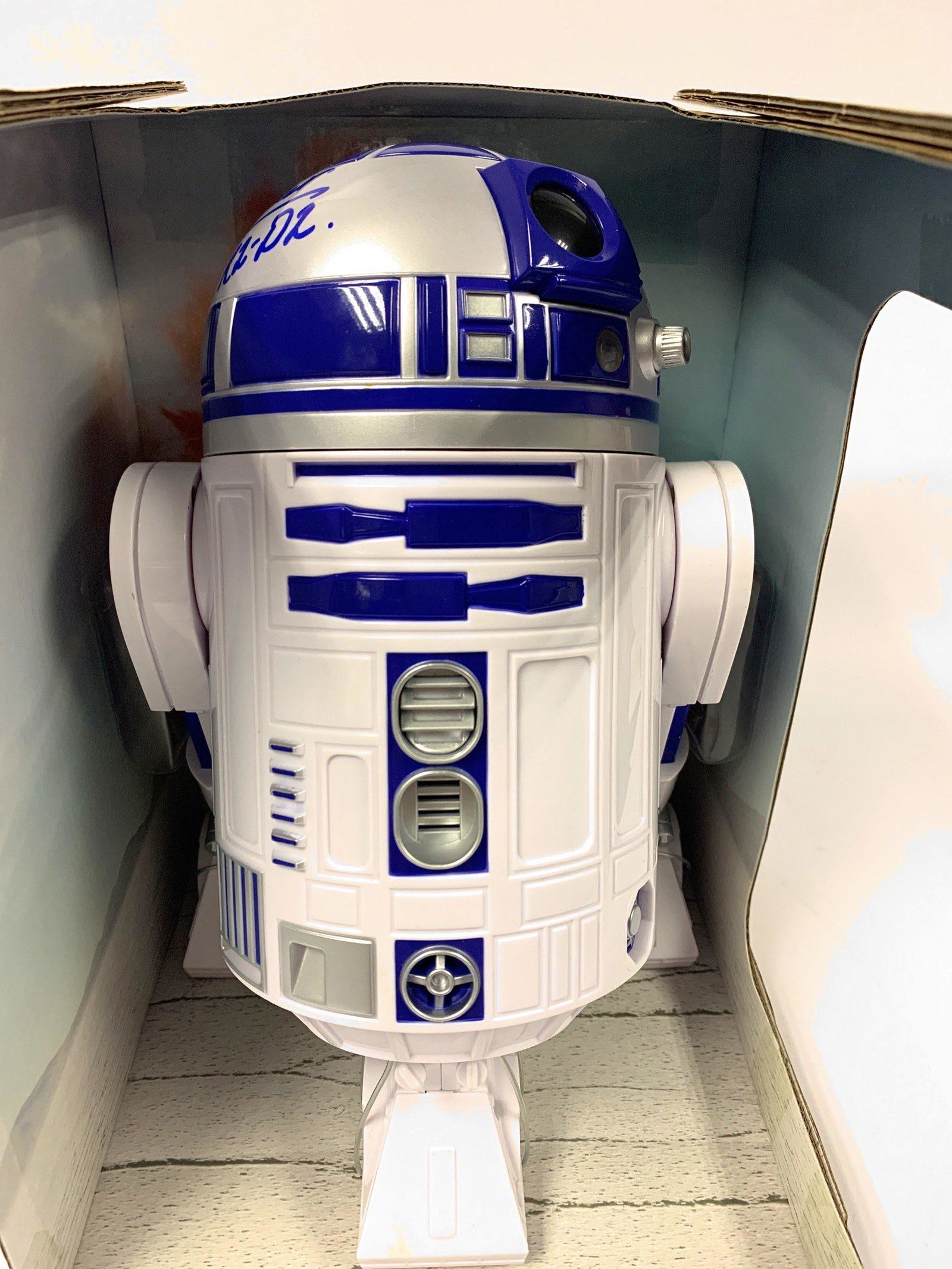 Autograph Signed R2D2 Toy (1 of 2)
