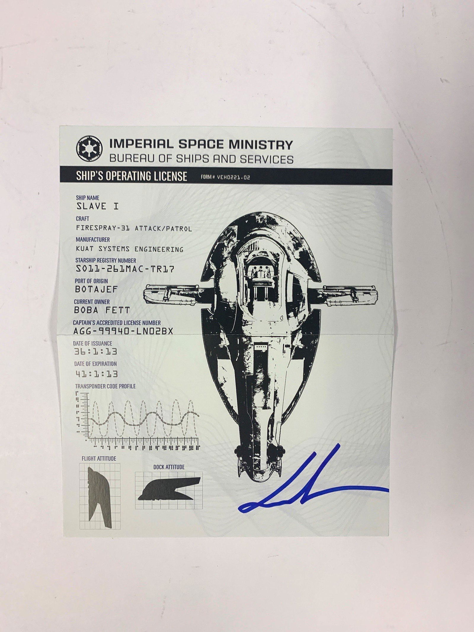 Autograph Signed Star Wars Prints (1 of 1)