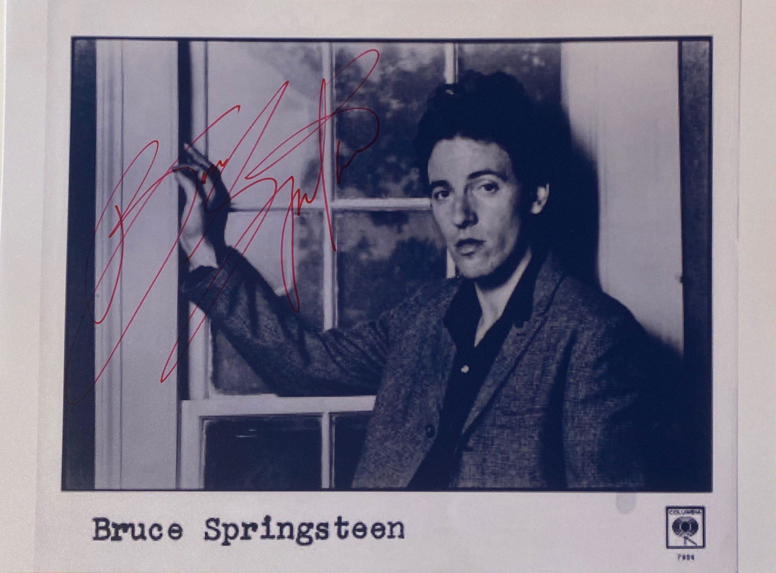 Autograph Signed Bruce Springsteen Photo (1 of 1)