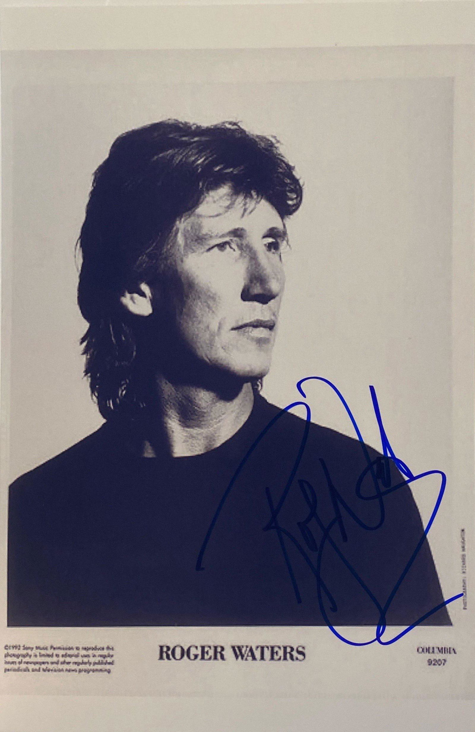 Autograph Signed Roger Waters Photo (1 of 1)