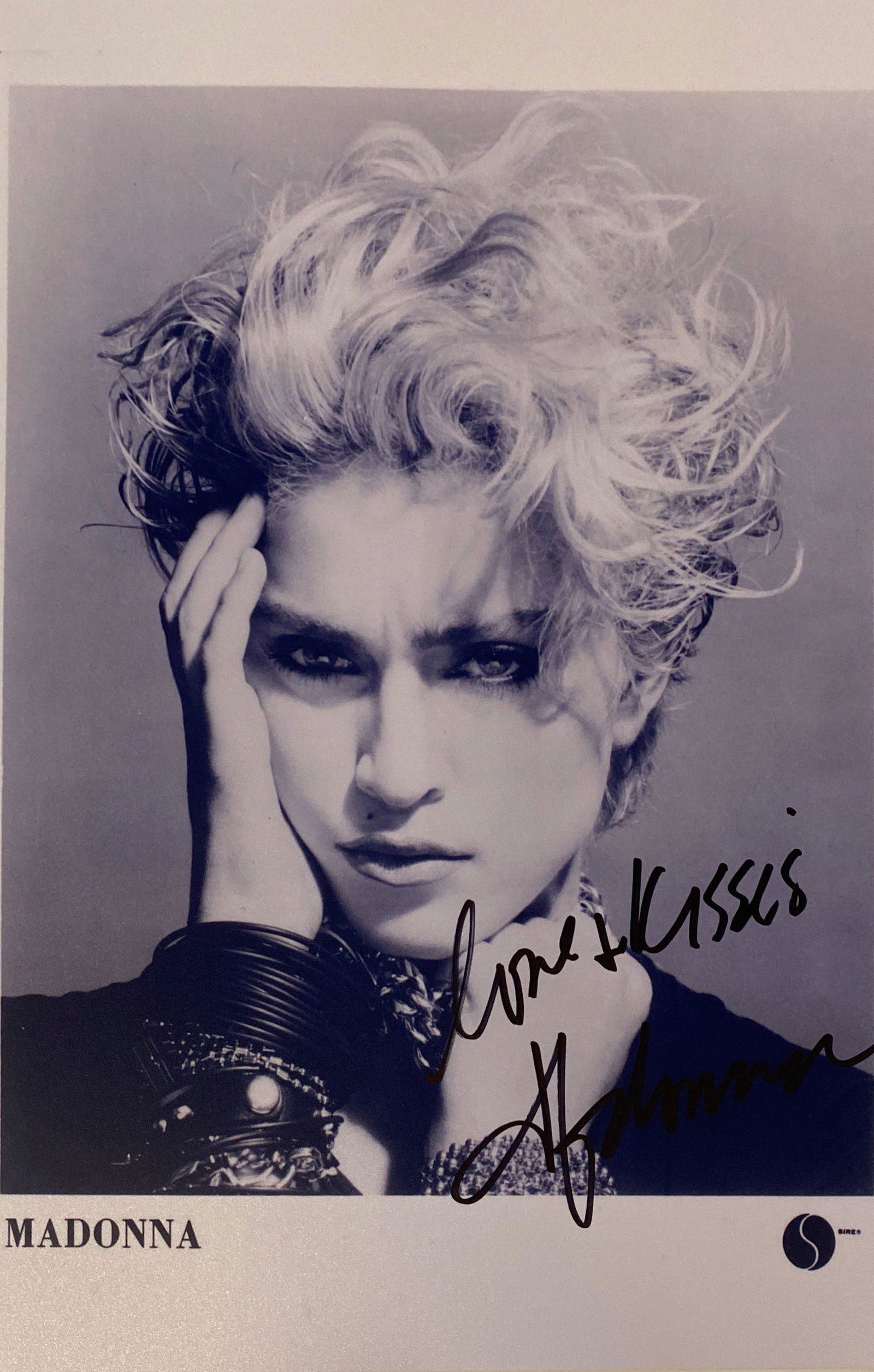 Autograph Signed Madonna Photo (1 of 1)