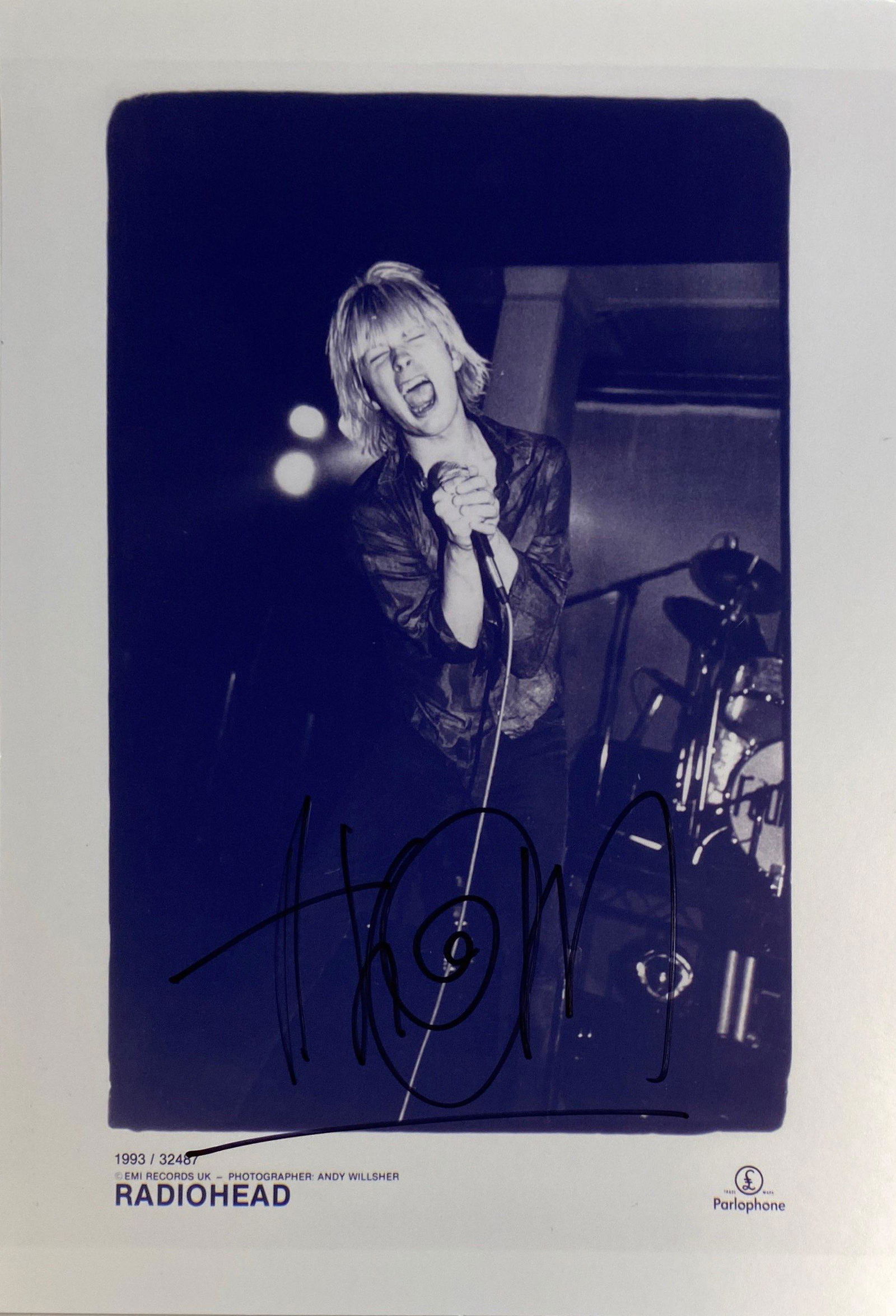 Autograph Signed Radiohead Photo (1 of 1)