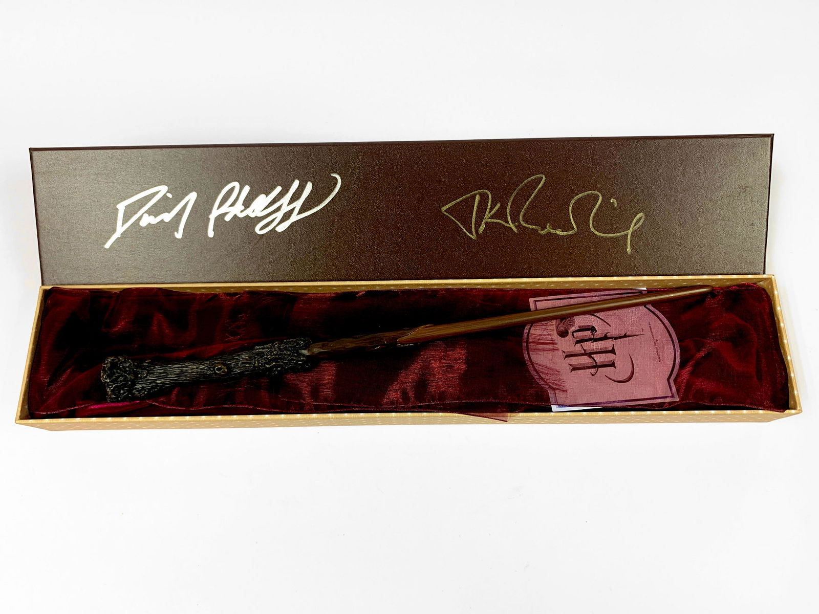 Autograph Signed Harry Potter Daniel JK Wand (1 of 1)