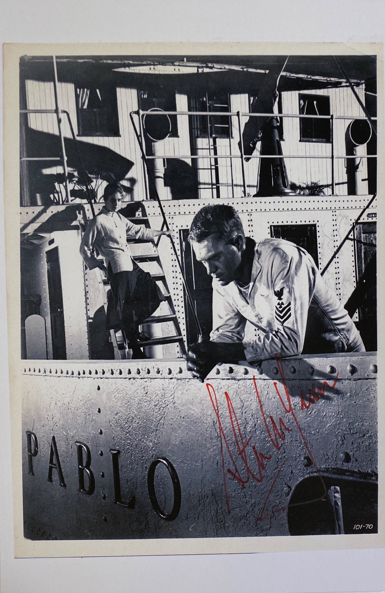 Autograph Signed Sand Pebbles Photo (1 of 1)