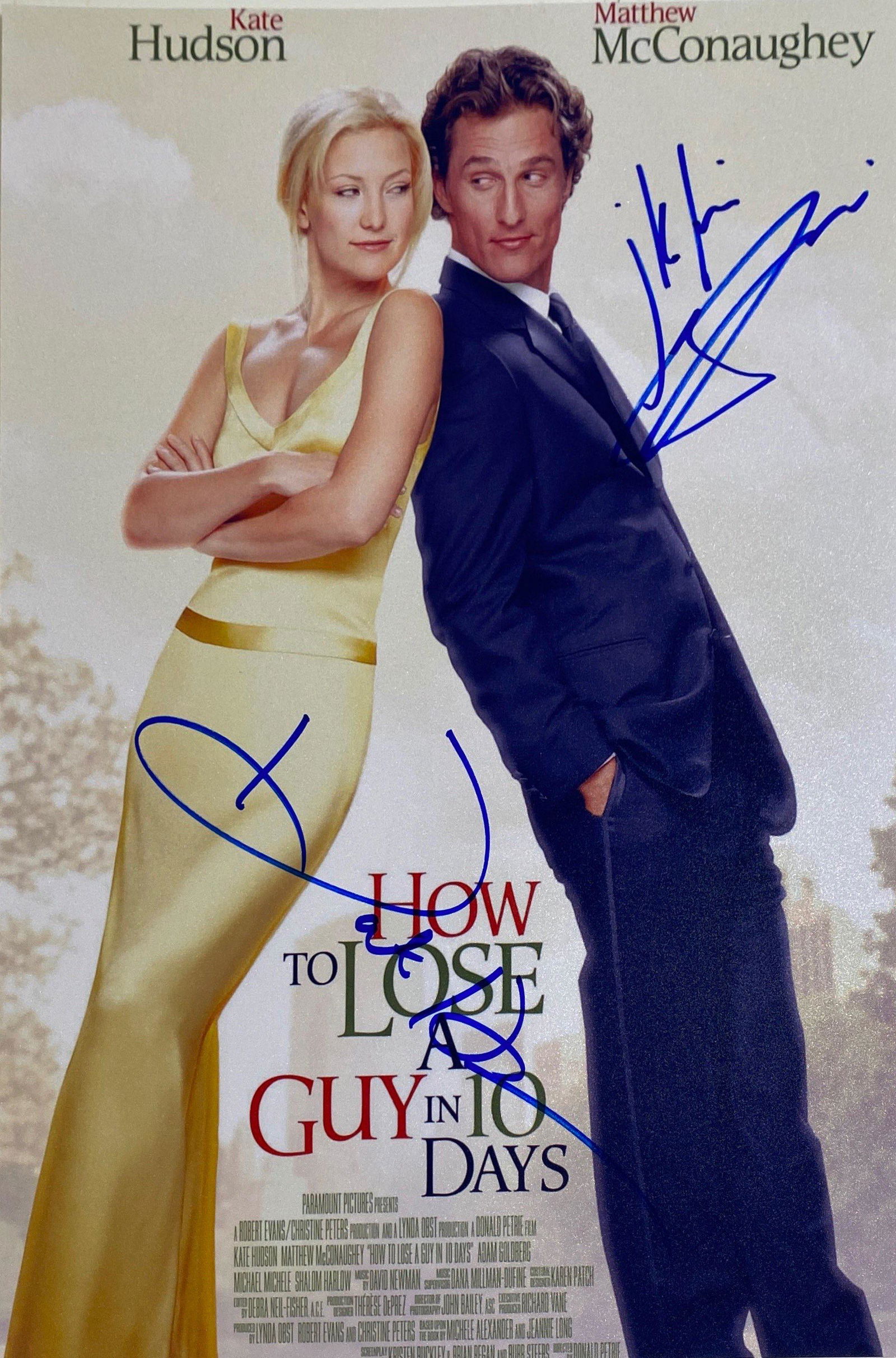 Autograph Signed Lose a Guy 10 Days Photo (1 of 1)