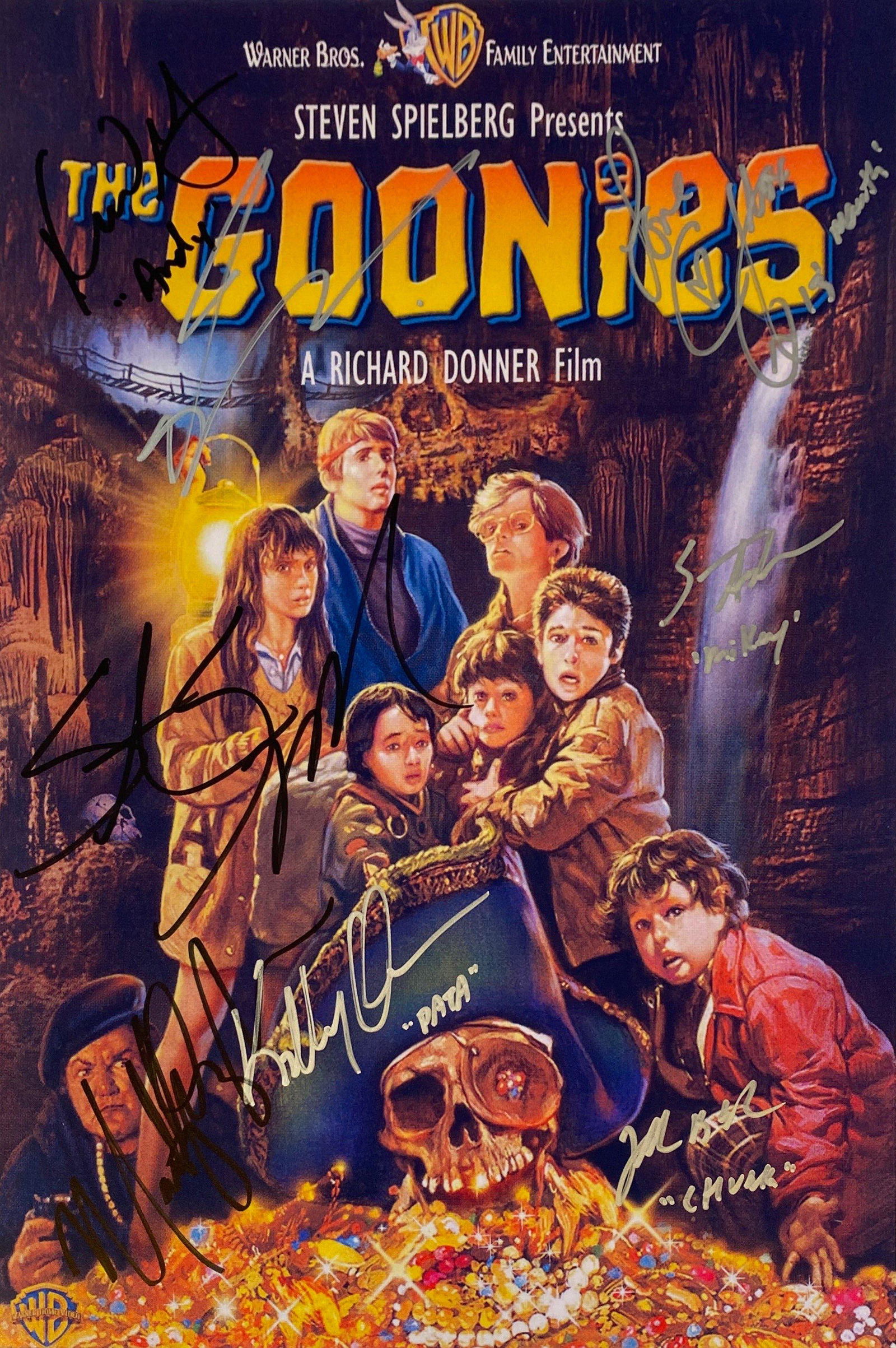 Autograph Signed  Goonies Photo (1 of 1)