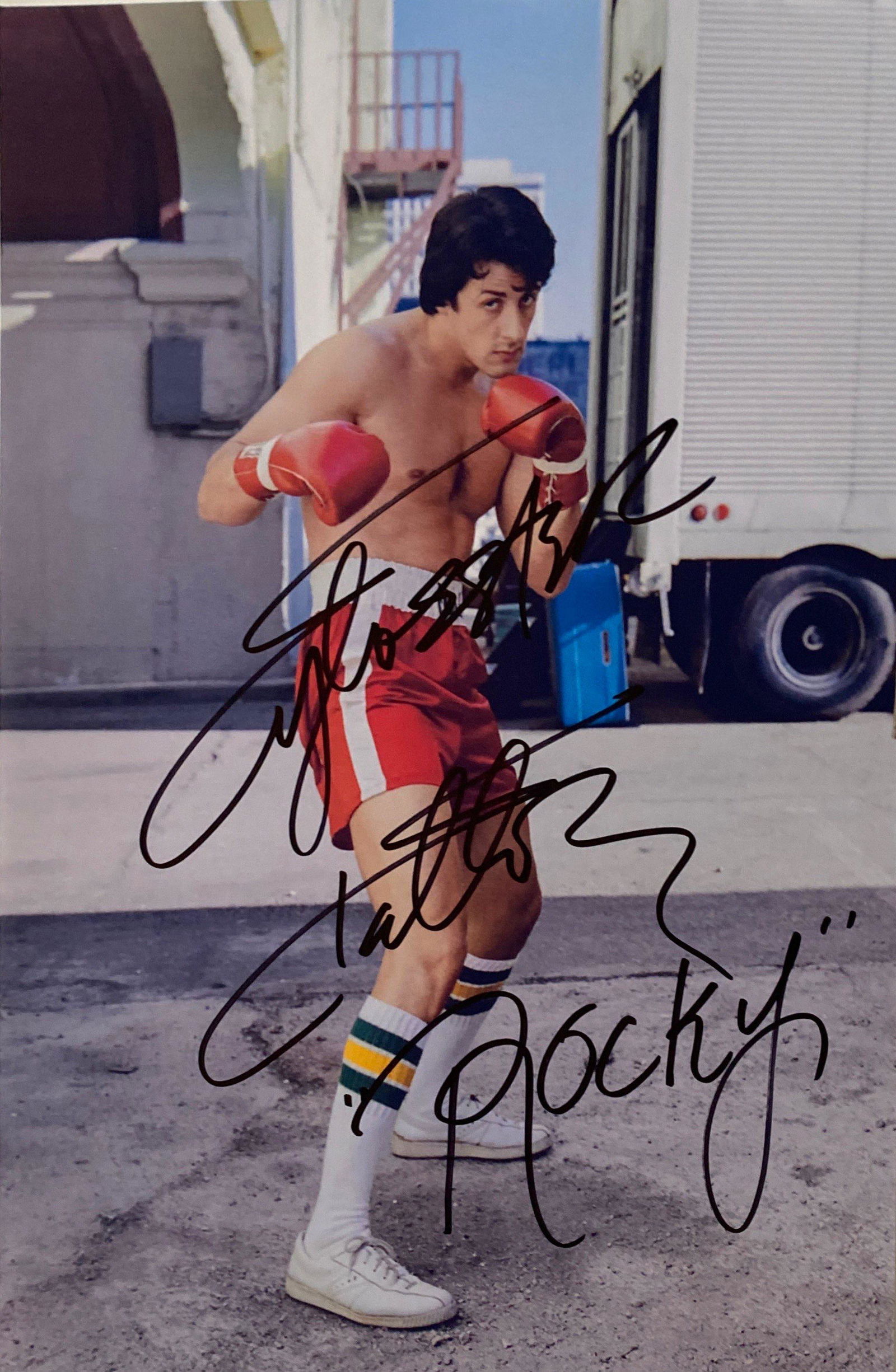 Autograph Signed Rocky Photo (1 of 1)