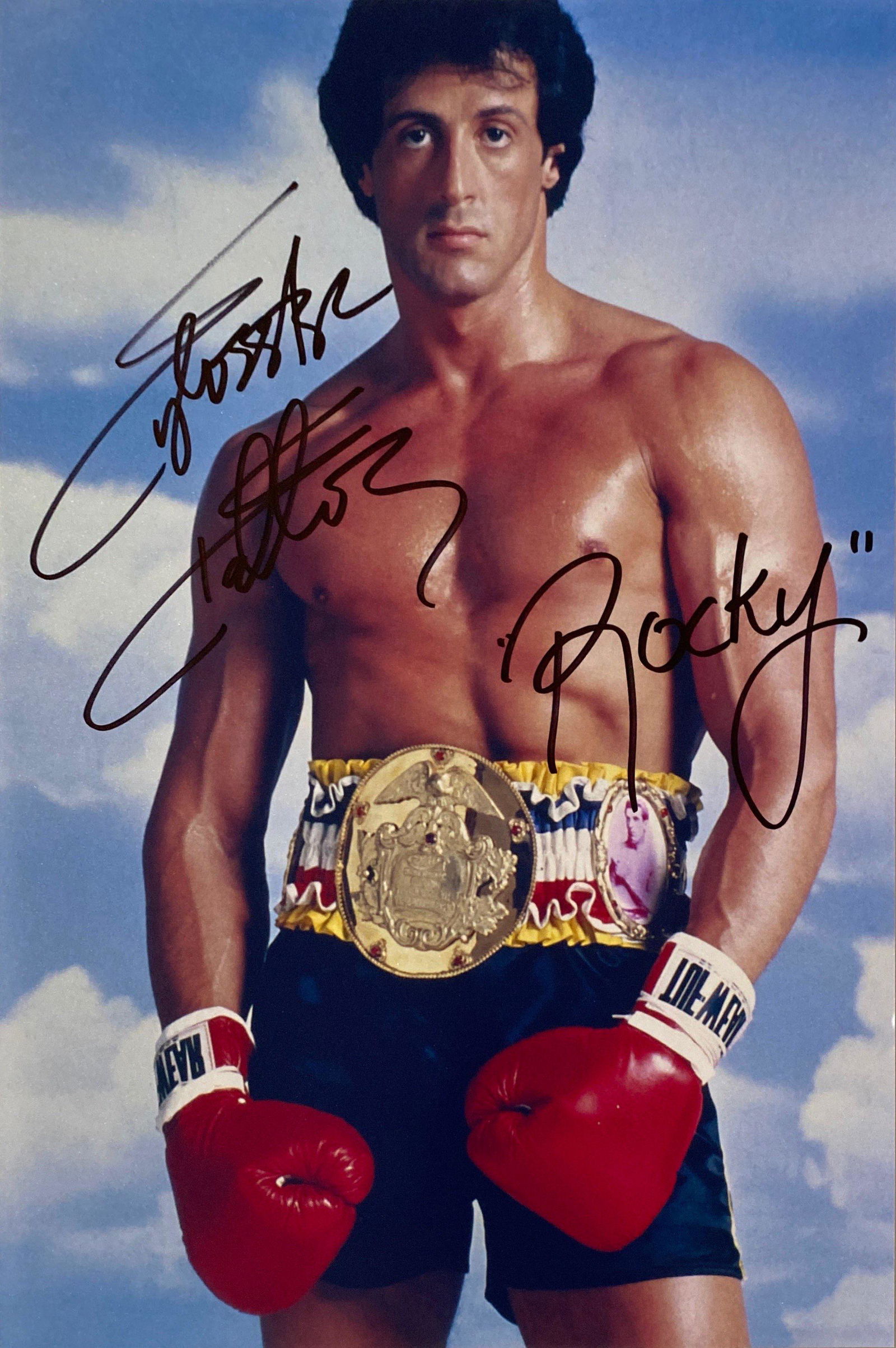 Autograph Signed Rocky Photo (1 of 1)